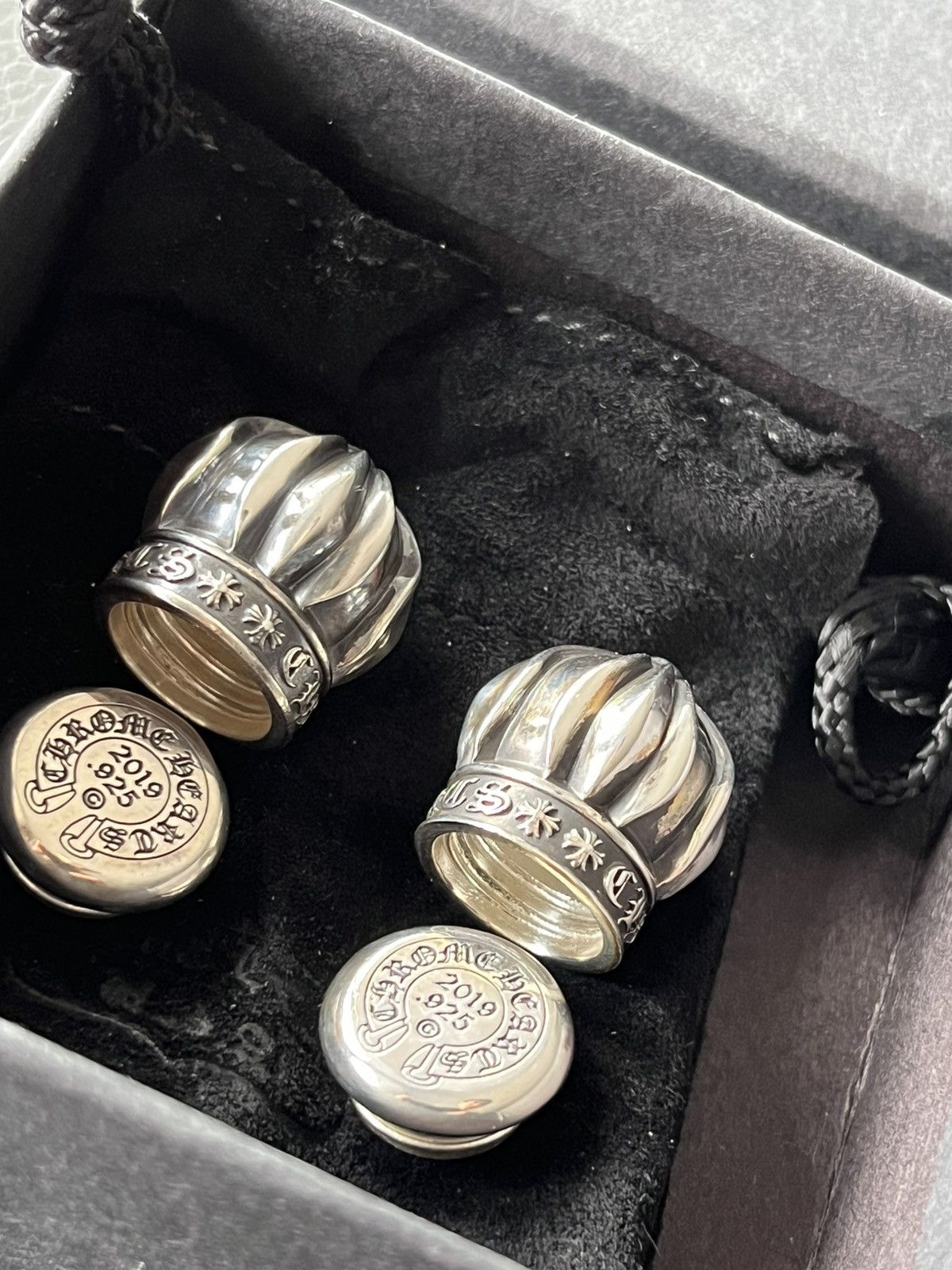 Chrome Hearts Super Rare ♰ ♰ ♰ Chrome Hearts ♰ ♰ ♰ Logo Home Full Set Size ONE SIZE - 3 Thumbnail
