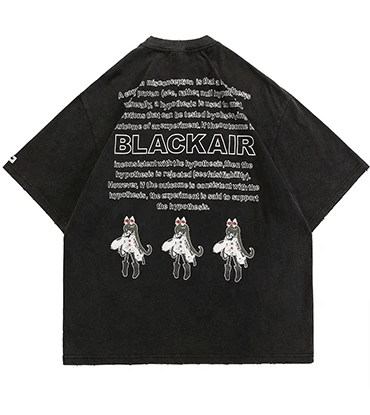 Japanese Brand × Vintage "Black Air-L" T-shirt Size US L / EU 52-54 / 3 - 2 Thumbnail
