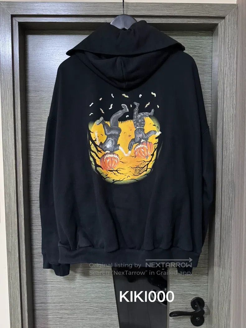 Vetements VETEMENTS Inverted Halloween Pumpkin Head High Neck Zip Sw Size US L / EU 52-54 / 3 - 2 Thumbnail