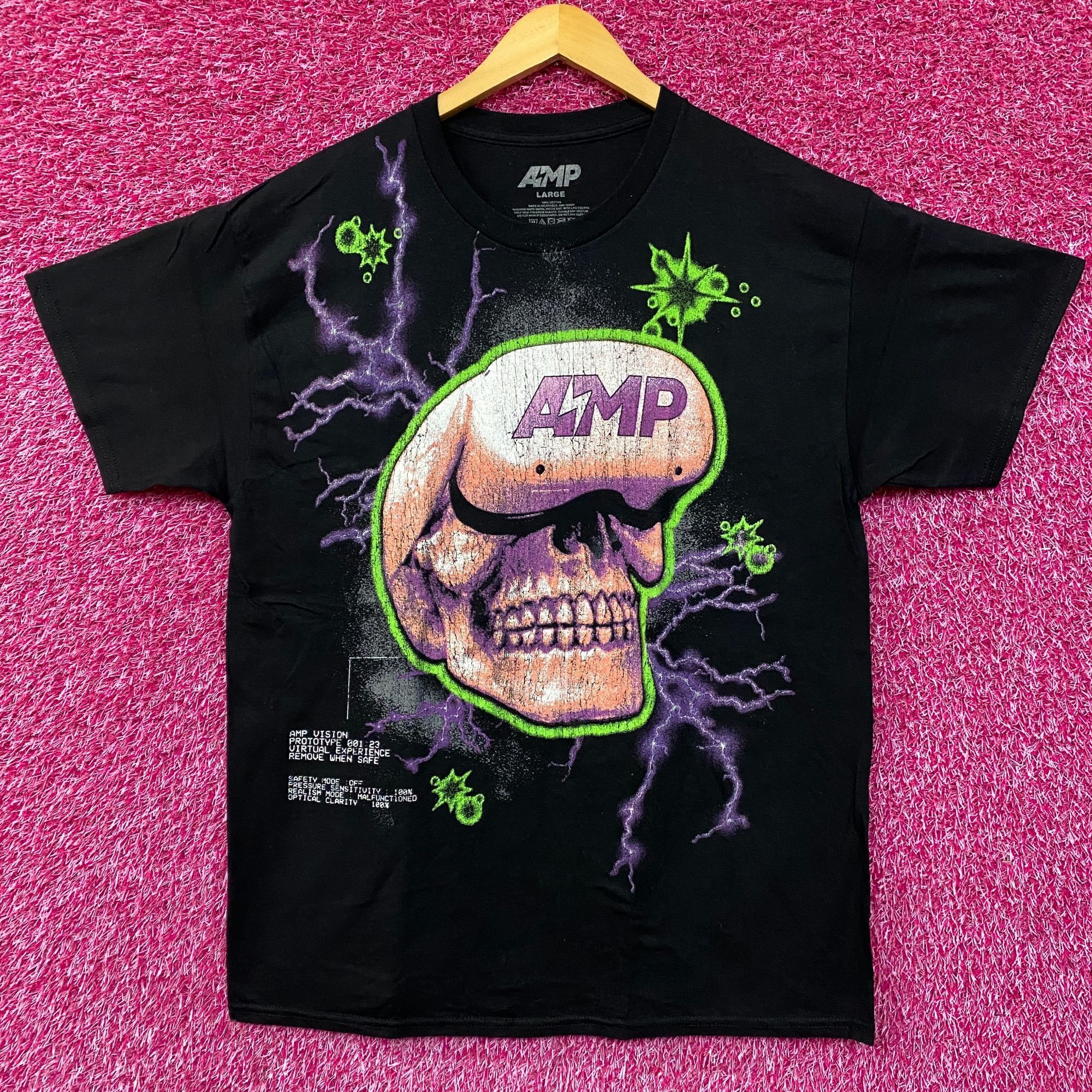 AMP AMP Skull Lightning T-Shirt Large Size US L / EU 52-54 / 3 - 1 Thumbnail