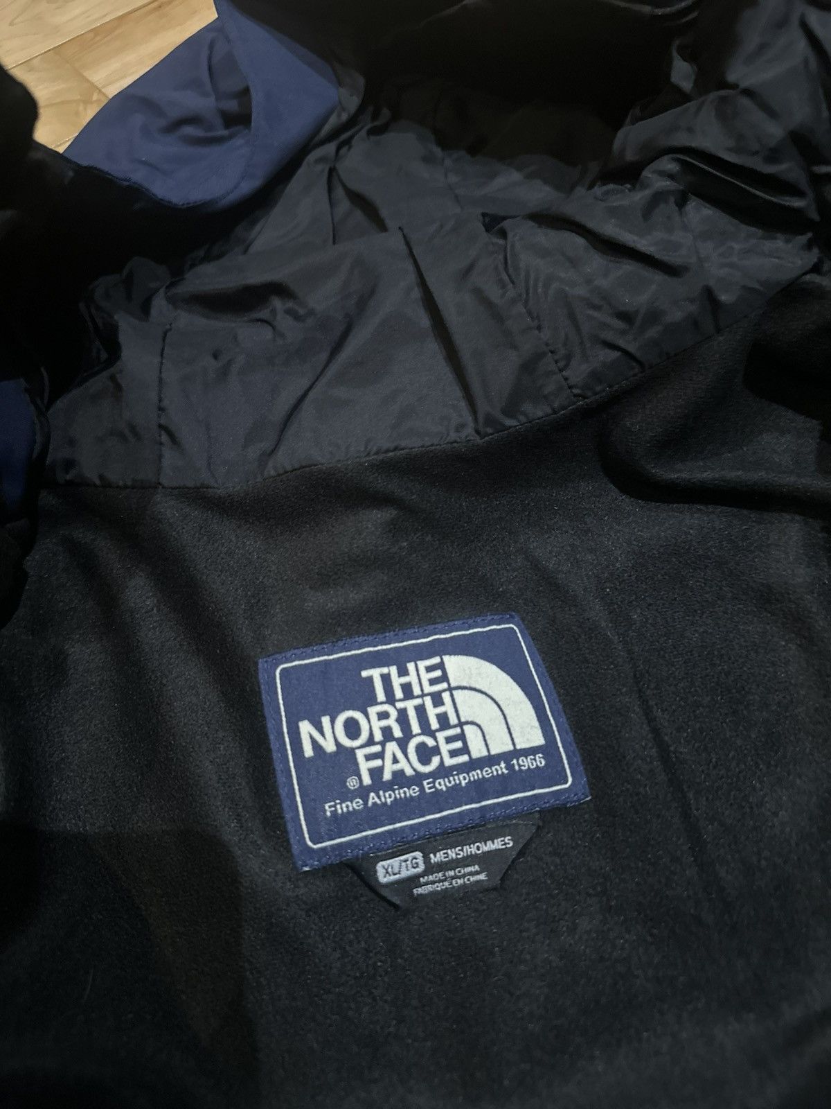 The North Face Retro Heritage Navy Blue Mountain Jacket Size US XL / EU 56 / 4 - 4 Thumbnail