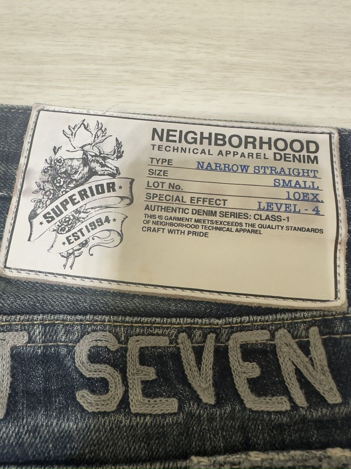 Neighborhood Neighborhood S/S 10 Glory Savage Jeans Size US 30 / EU 46 - 8 Thumbnail