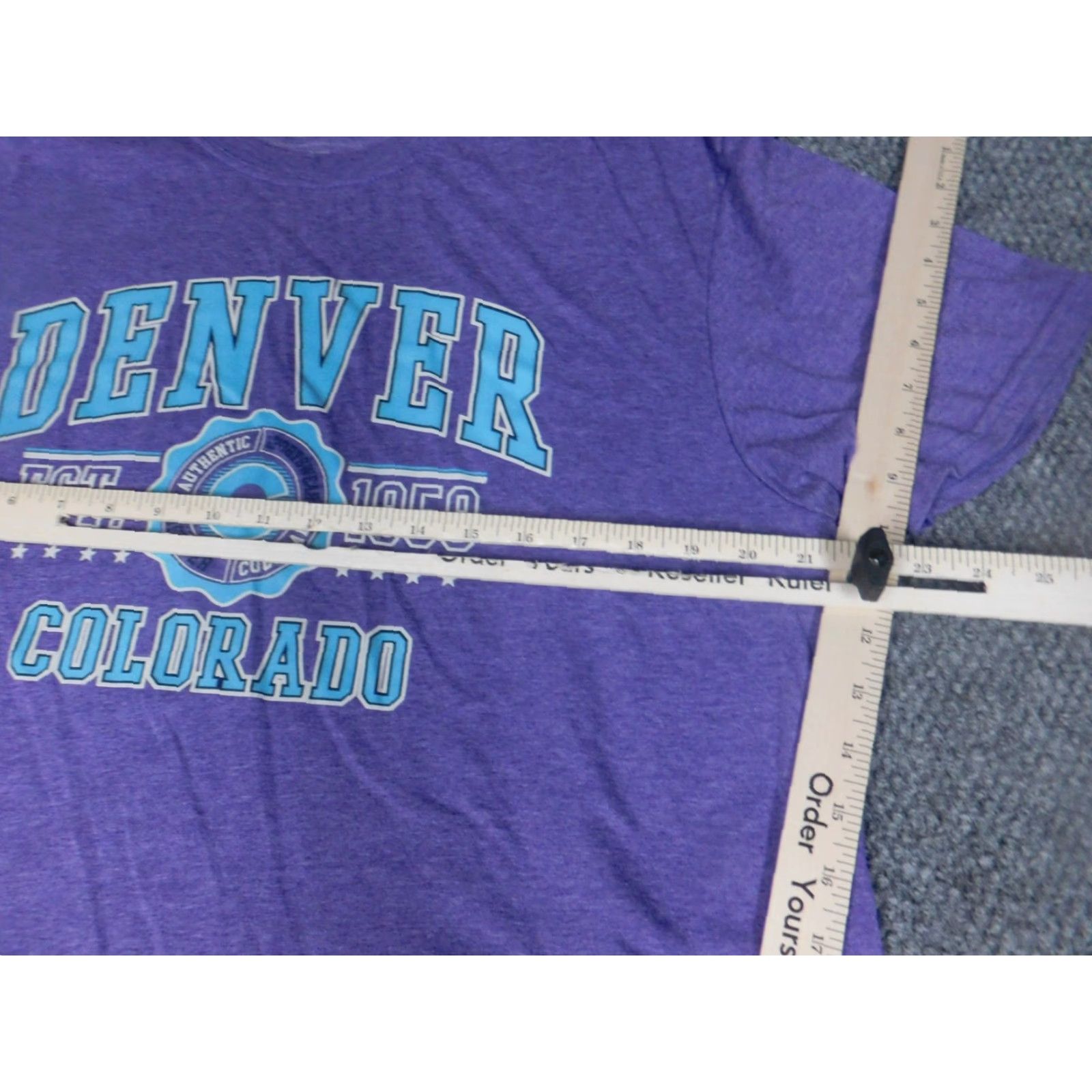 Vintage stellar Mens T-Shirt Shirt XL Purple Beach Logo Crew Neck Cotton Short Sleeve Size US XL / EU 56 / 4 - 4 Thumbnail