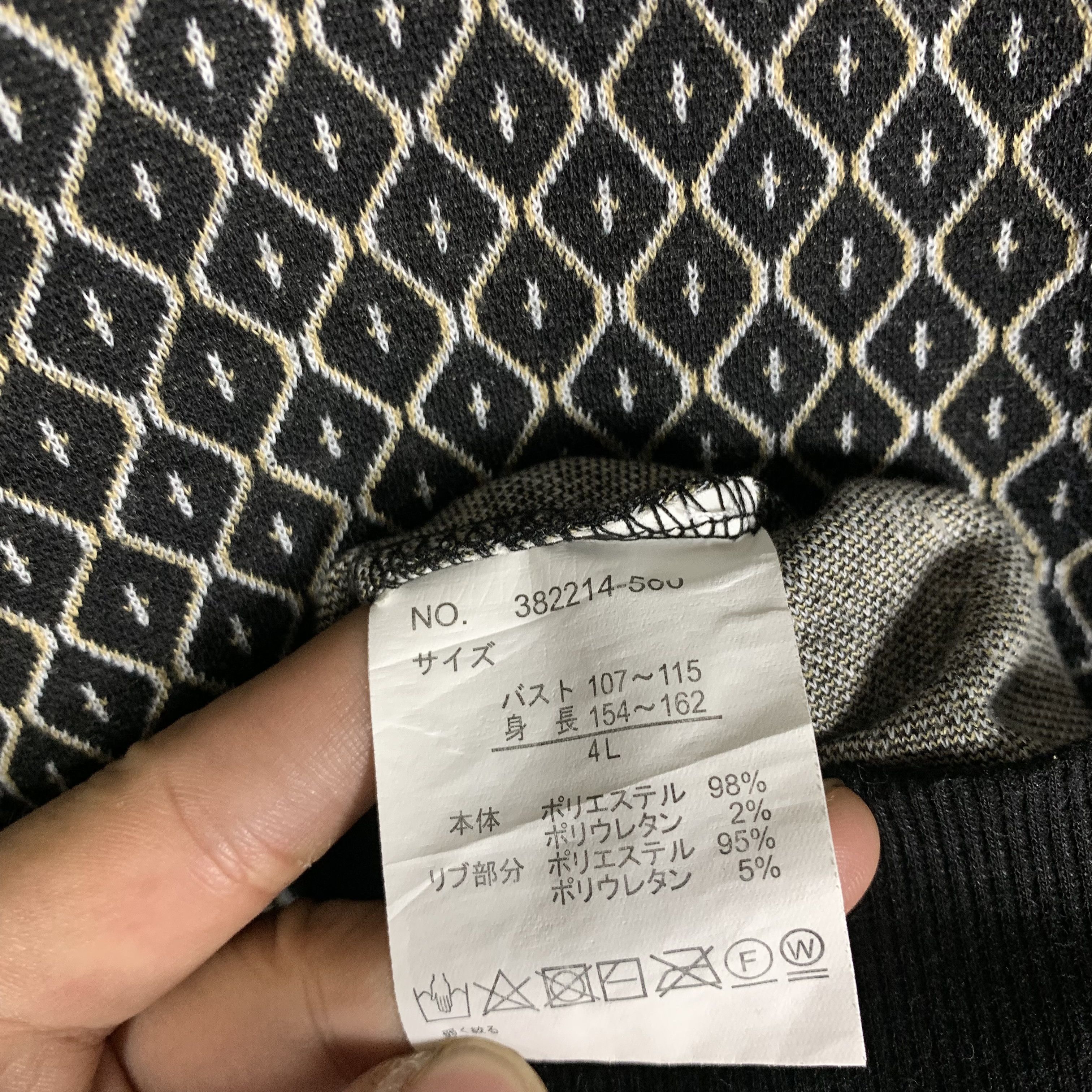 Japanese Brand Lutique Japanese Brand Pattern Sweatshirt Oversized Size US M / EU 48-50 / 2 - 6 Thumbnail