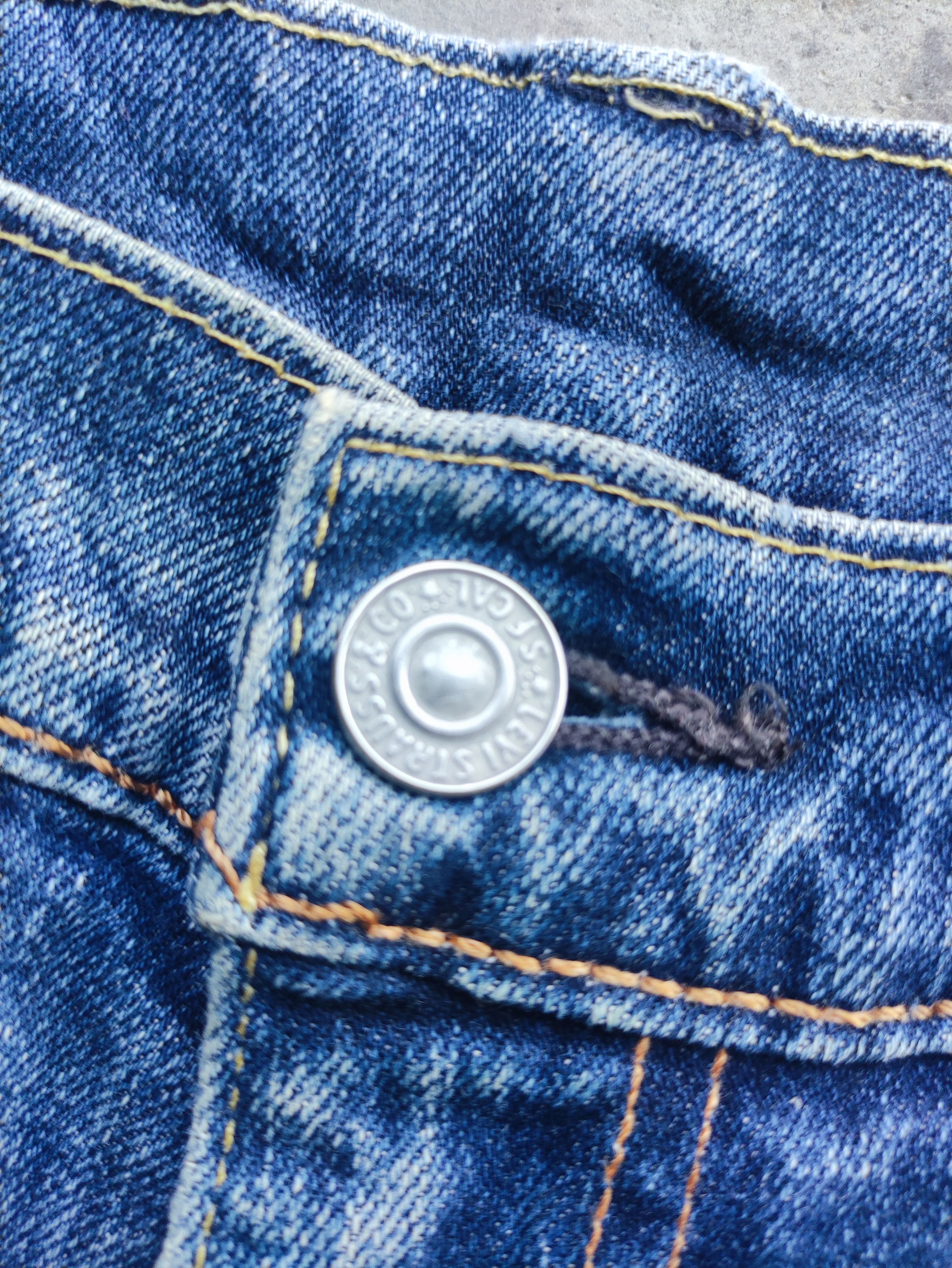 Levi's Vintage Levi's Brand Straight Denim Faded Distressed Pants Size US 34 / EU 50 - 5 Thumbnail