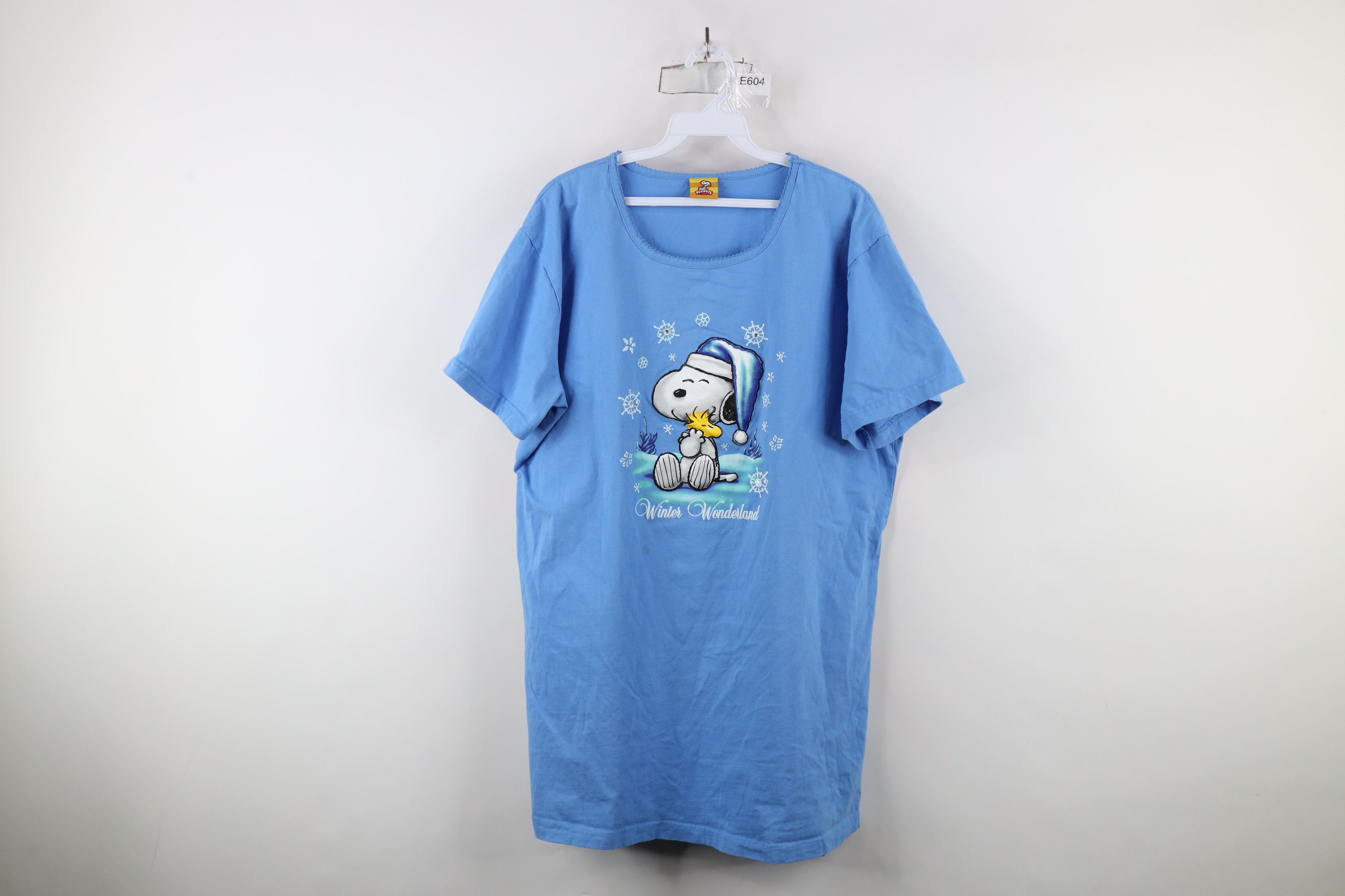 Vintage Vintage Snoopy Peanuts Wonderland Night Sleep T-Shirt Gown Size M / US 6-8 / IT 42-44 - 1 Thumbnail