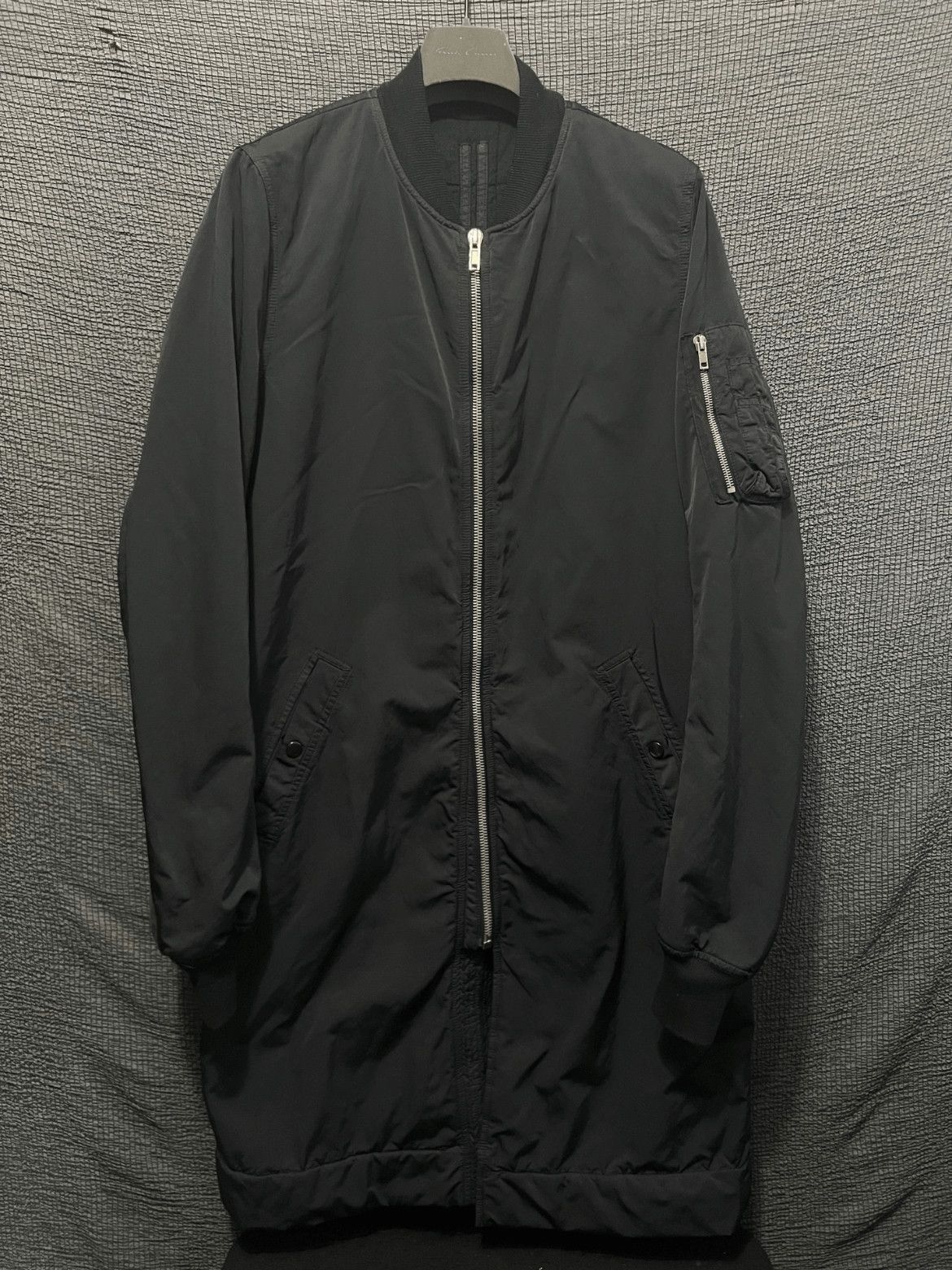 Rick Owens Rick Owen 14AW Runway MA1 Cotton FIlled Down Jacket Size US M / EU 48-50 / 2 - 1 Thumbnail