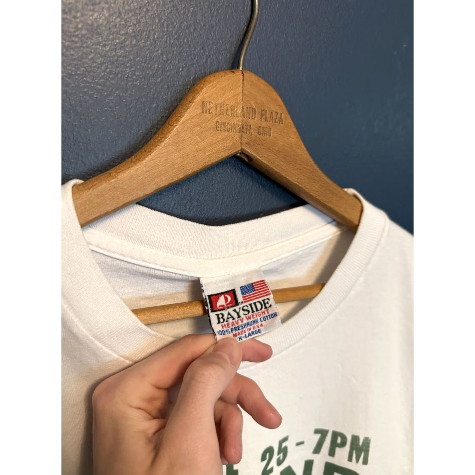 Vintage VINTAGE 90s Muhammad Ali Andre The Giant Oakland Auditorium White Tee Shirt XL Shirt Mens XL White 90s Size US XL / EU 56 / 4 - 2 Thumbnail