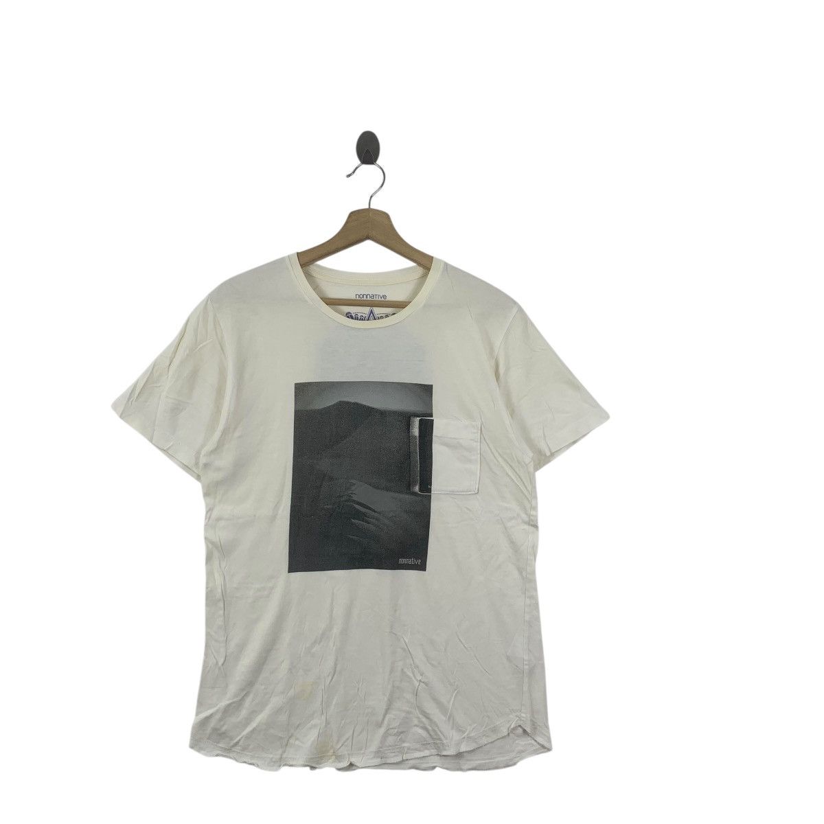 Other NONNAATIVE DWELLER Monochromatic Landscape Pocket Tee Shir Size US S / EU 44-46 / 1 - 3 Thumbnail