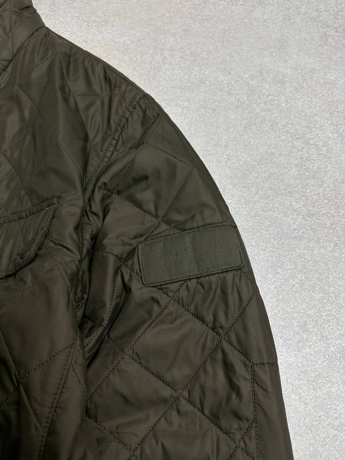 Barbour Vintage Barbour Ariel Quilt Puffer Jacket Rare Green Size US L / EU 52-54 / 3 - 2 Thumbnail