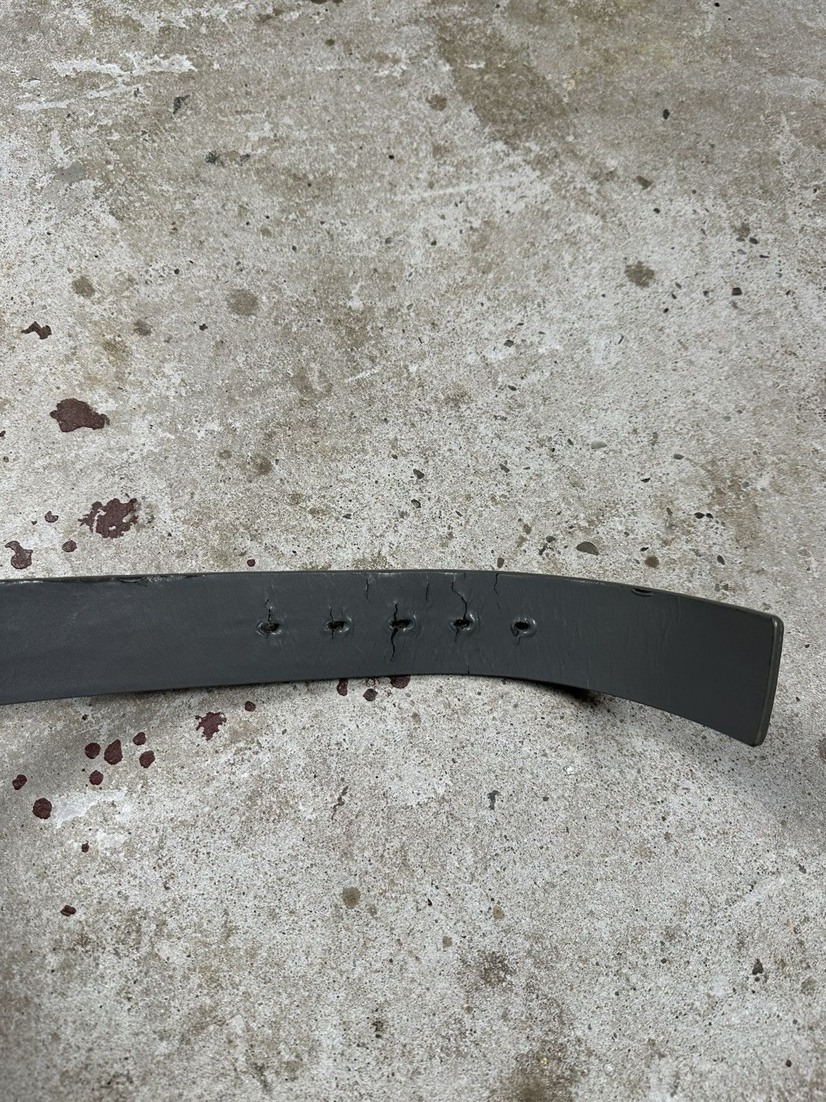 Oakley ‼️ Vintage 90s Oakley Grey Belt Spell Out Buckle Size ONE SIZE - 12 Thumbnail