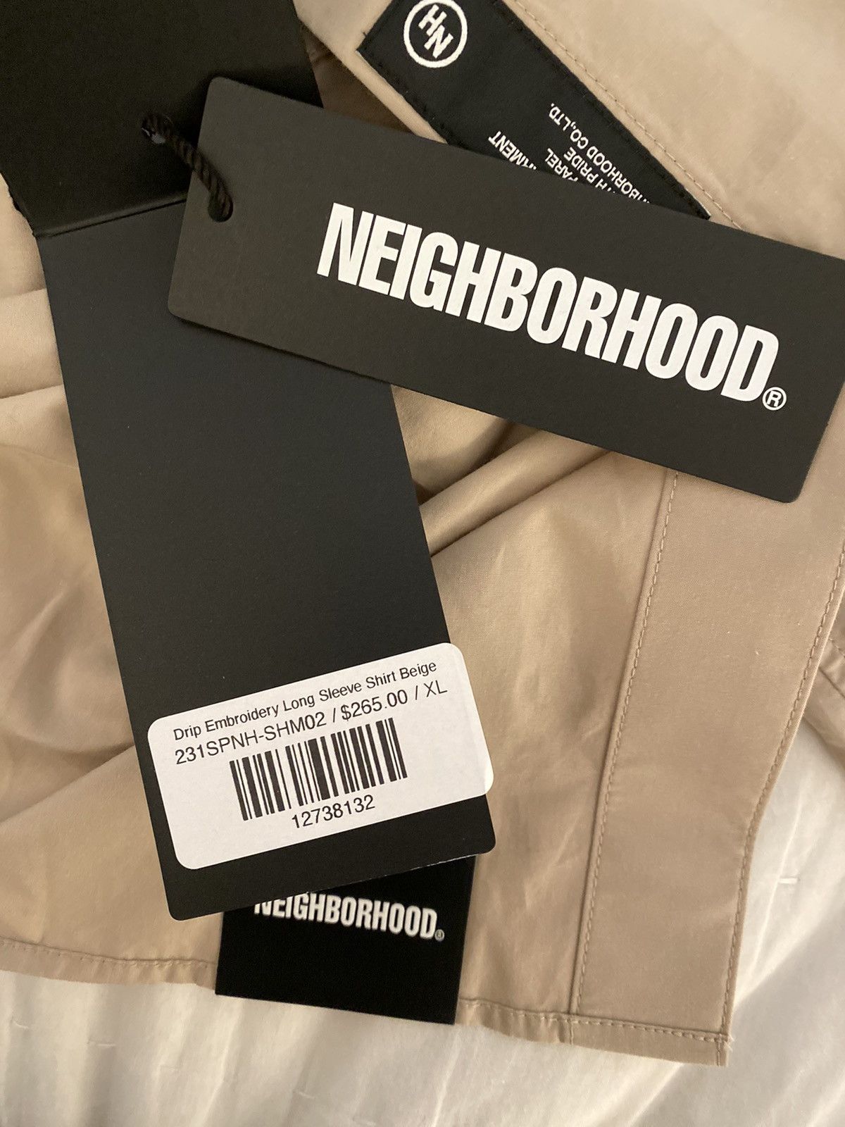 Neighborhood Neighborhood Japan Drip Embroidery Shirt XL NWT Size US XL / EU 56 / 4 - 19 Thumbnail