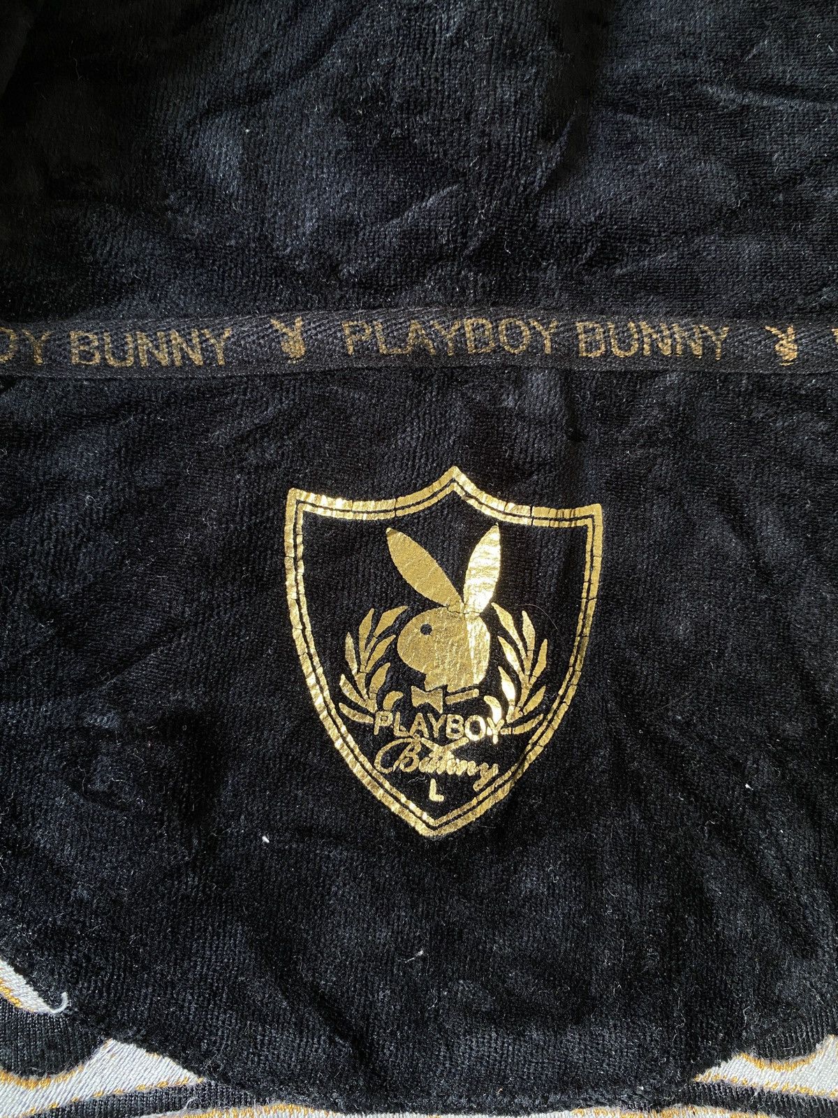 Japanese Brand Playboy X Bunny Velvet Zipper Hoodie Size US M / EU 48-50 / 2 - 13 Thumbnail