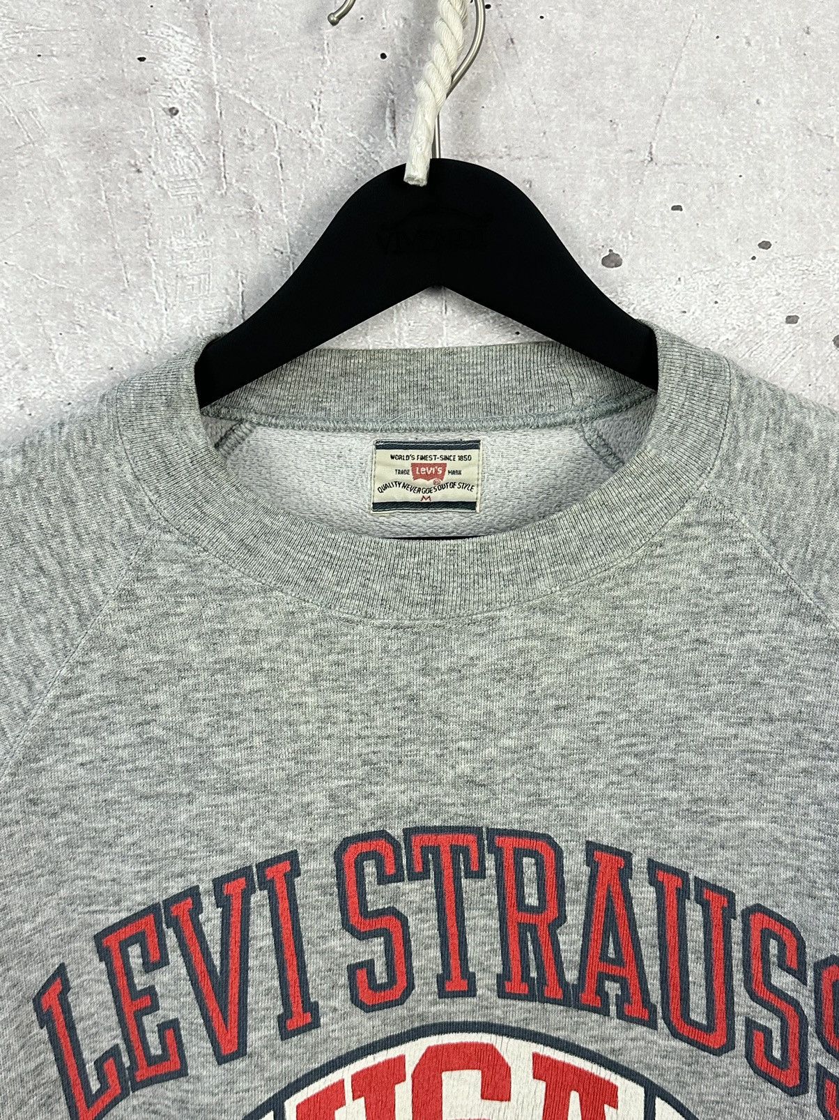 Levi's Vintage Levi’s Worldwide Legend Made in USA Grey Sweatshirt Size US M / EU 48-50 / 2 - 3 Thumbnail