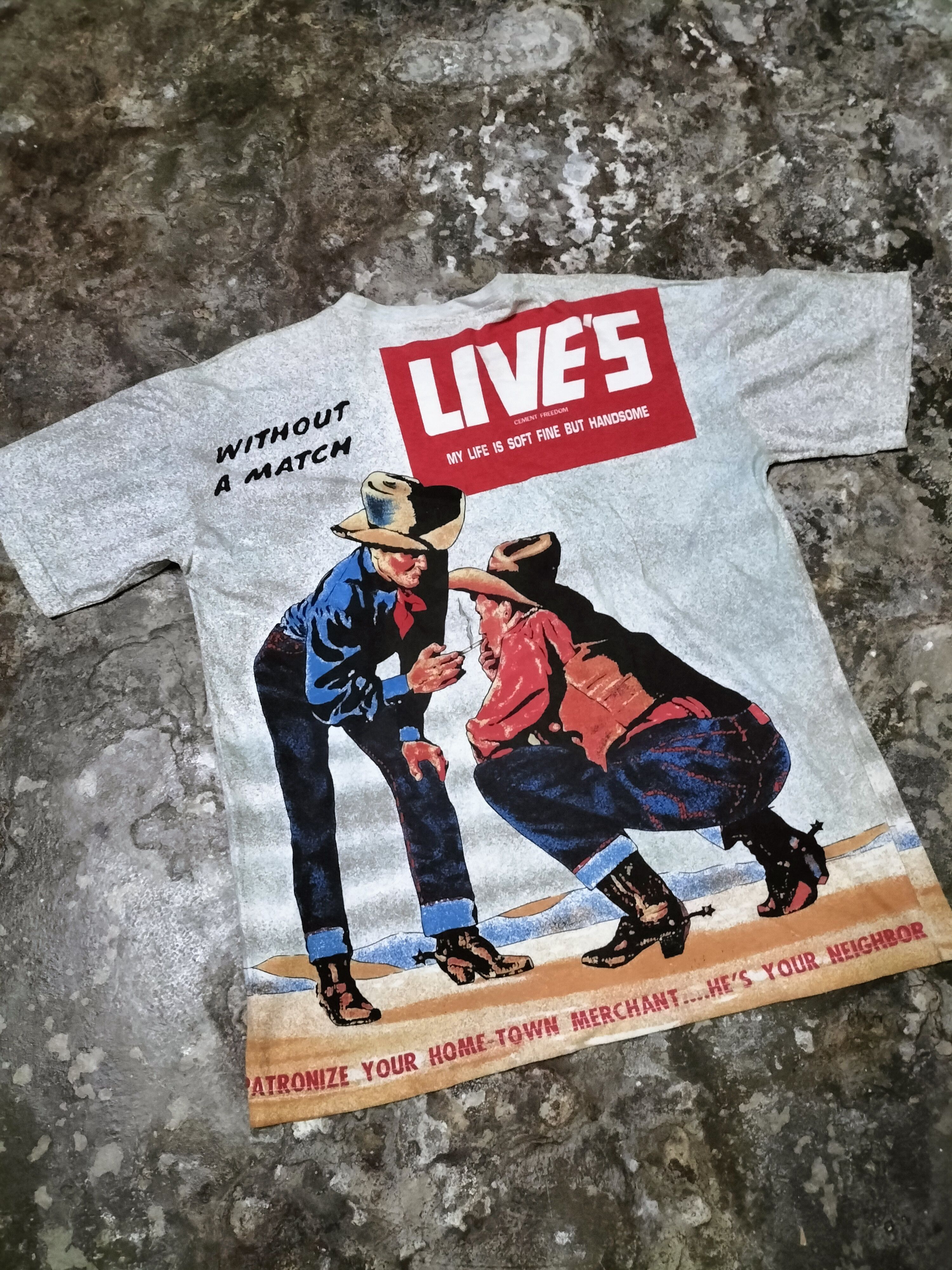 Levi's Vintage Clothing Vintage Levis Big E Over print Cowboy Logo very Rare Size US XL / EU 56 / 4 - 10 Thumbnail