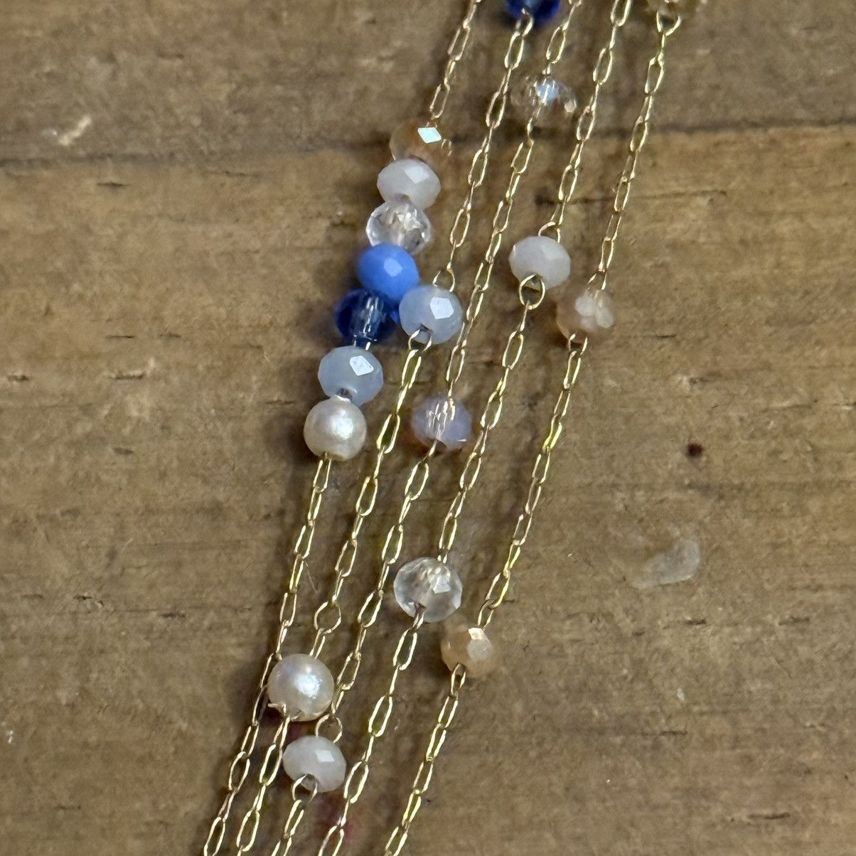 Other Frenzy delicate layered multi strand station bead necklace Size ONE SIZE - 4 Thumbnail