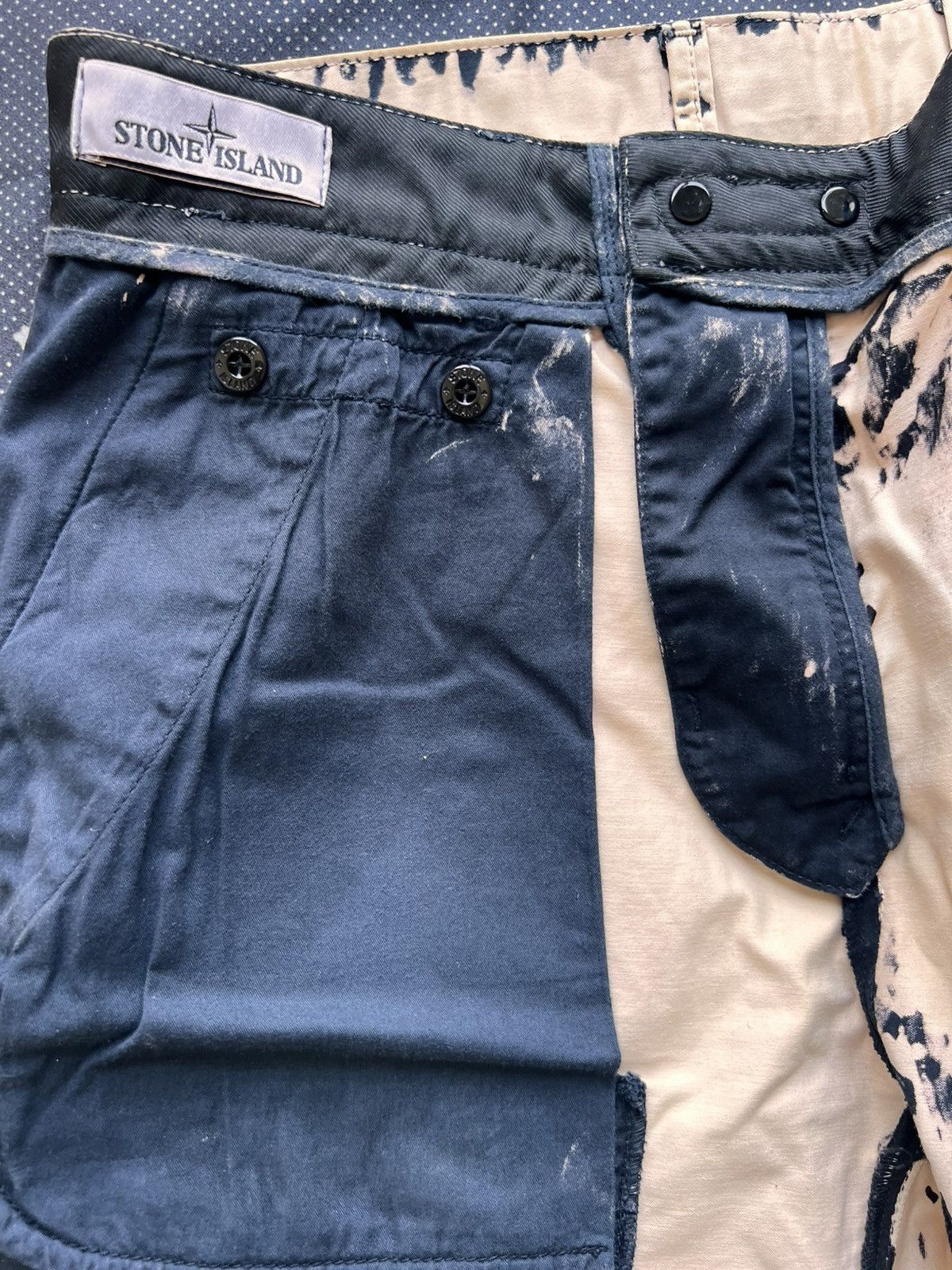 Stone Island Stone Island Hand Corrosion Cargo Shorts Type RE W30 Size US 30 / EU 46 - 24 Thumbnail