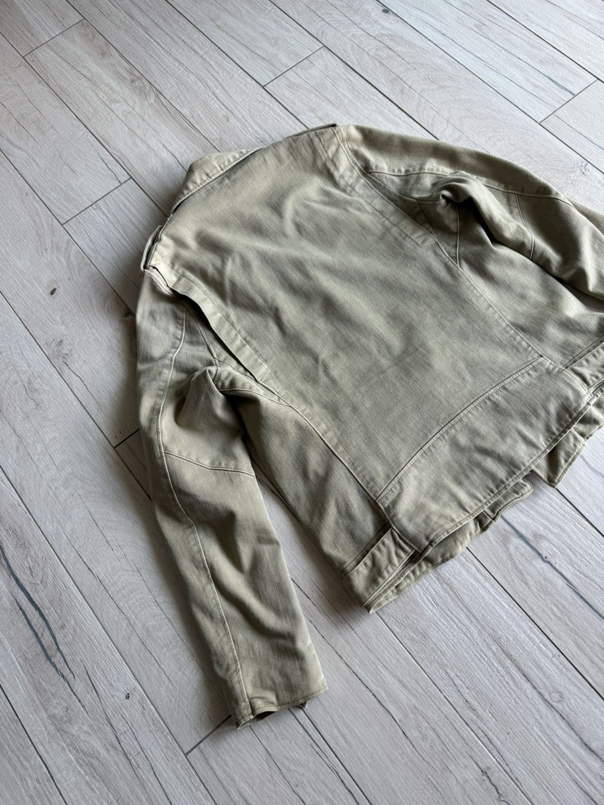 Balmain Balmain Decarnin Era Beige Biker Size US L / EU 52-54 / 3 - 5 Thumbnail