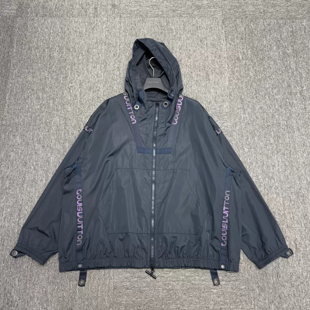 Louis Vuitton Louis Vuitton Iridescent Letters Hooded Jacket Size US M / EU 48-50 / 2 - 1 Thumbnail