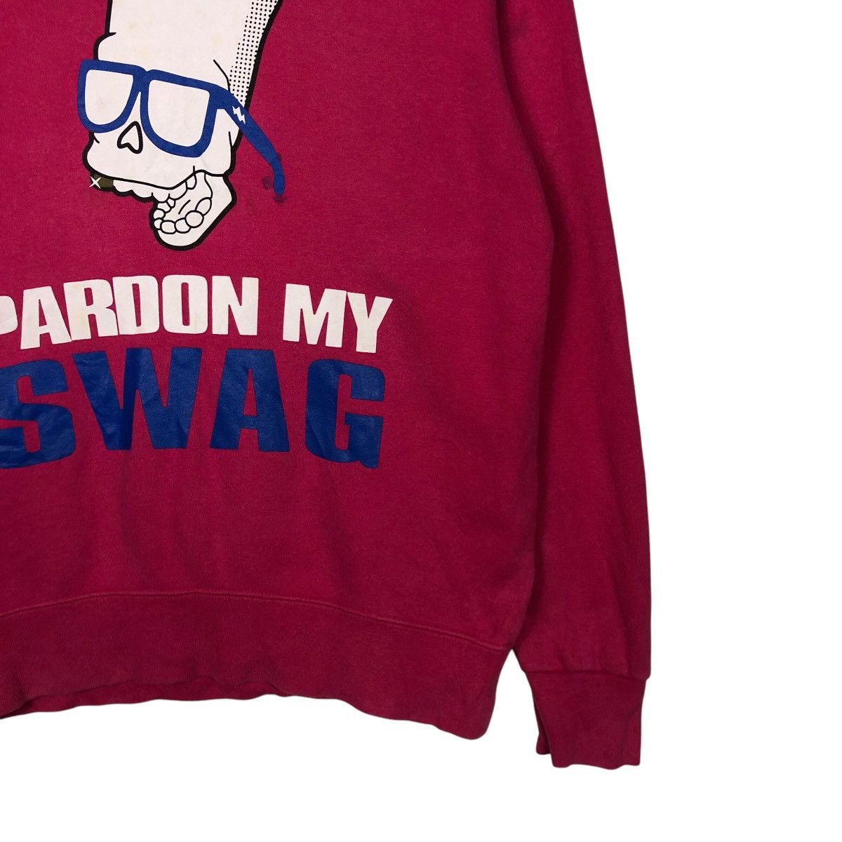 Japanese Brand × Vintage 📌Vintage Sweatshirt Pardon My Swag Big Logo Size US M / EU 48-50 / 2 - 6 Thumbnail