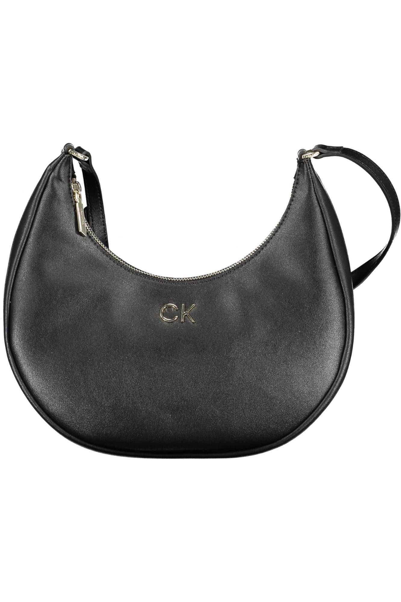 Calvin Klein Black Polyester Women Women's Handbag Size ONE SIZE - 1 Thumbnail