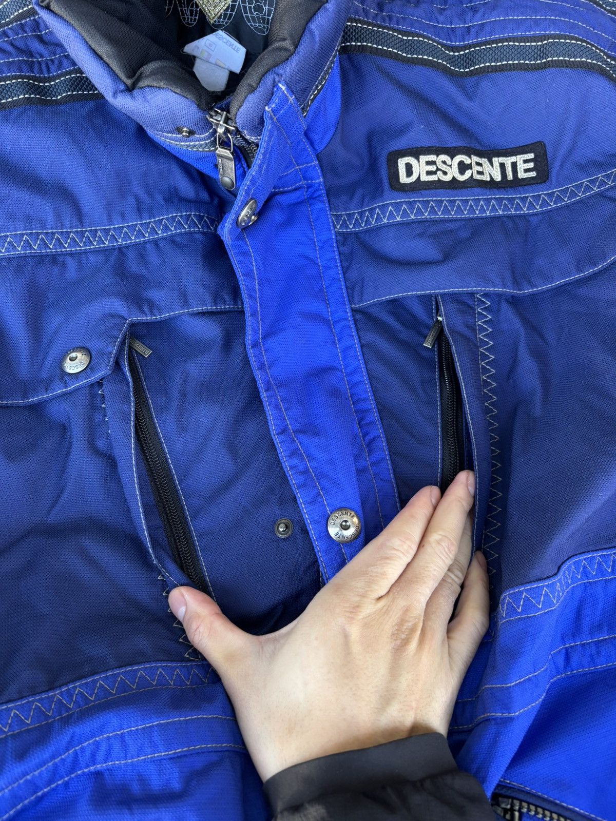 Descente Vintage Descente ski jacket Size US XL / EU 56 / 4 - 3 Thumbnail