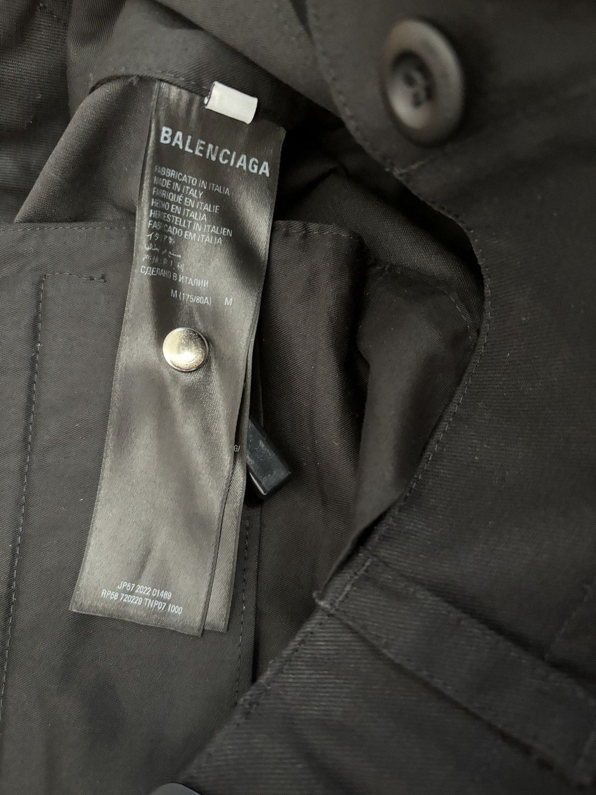 Balenciaga 🚭BALENCIAGA HEAT🚭 BAGGY CARGO PANTS Size US 32 / EU 48 - 12 Thumbnail