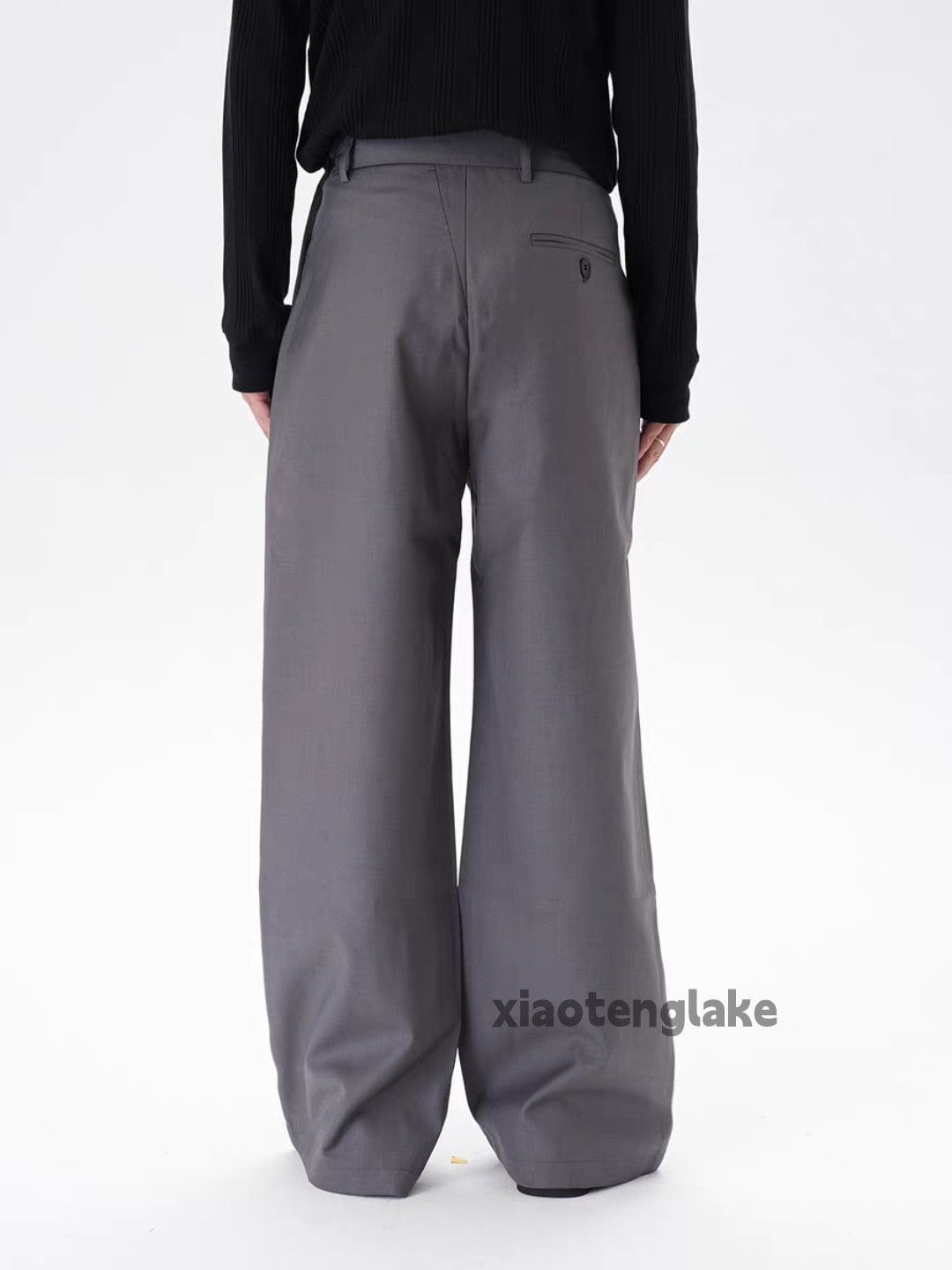 Vintage xtl loose baggy hiphop yuppie flared retro vintage pants Size US 30 / EU 46 - 6 Thumbnail