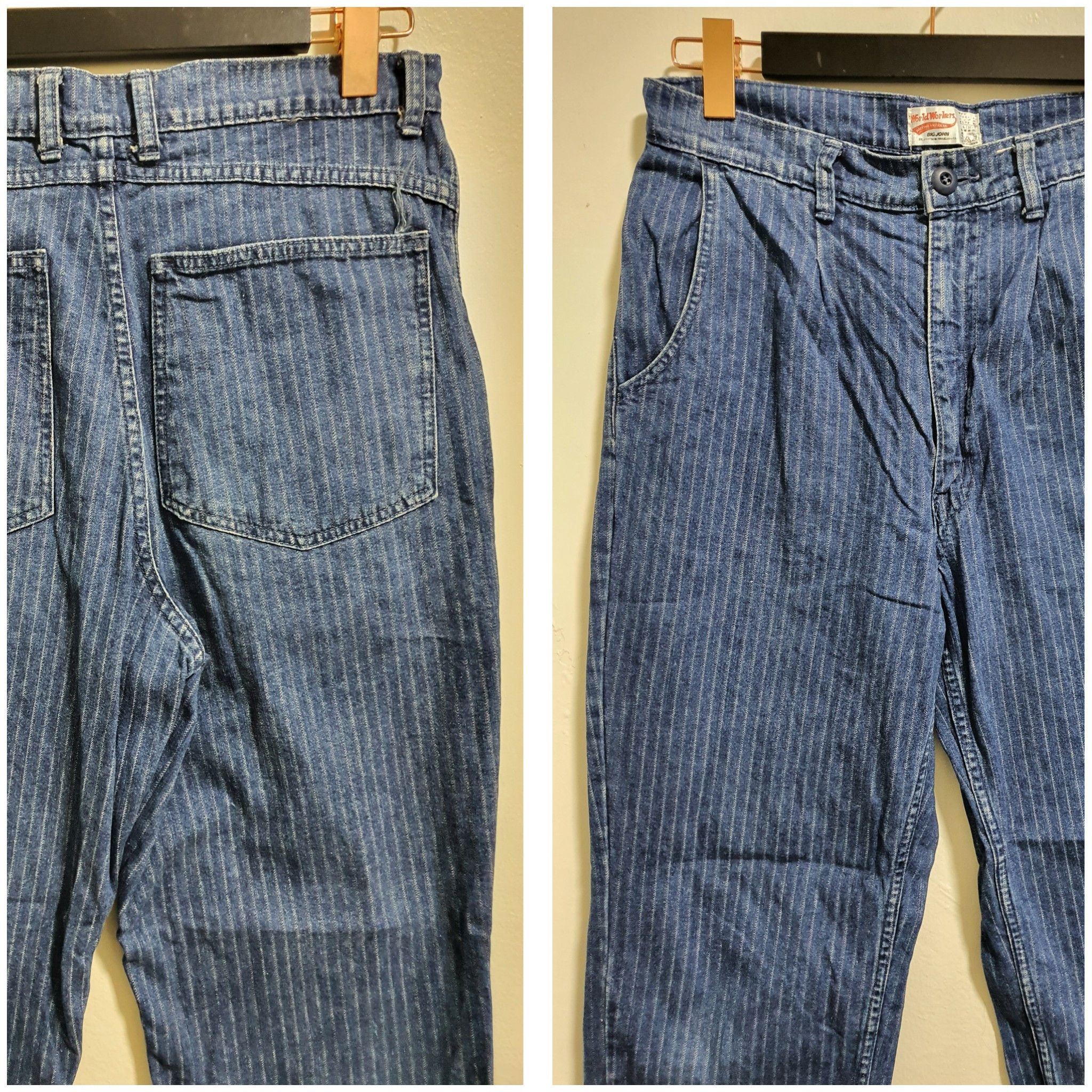 Big John × Japanese Brand BIG JOHN 30/41 HEAVY COTTON PANTS Size US 30 / EU 46 - 5 Thumbnail