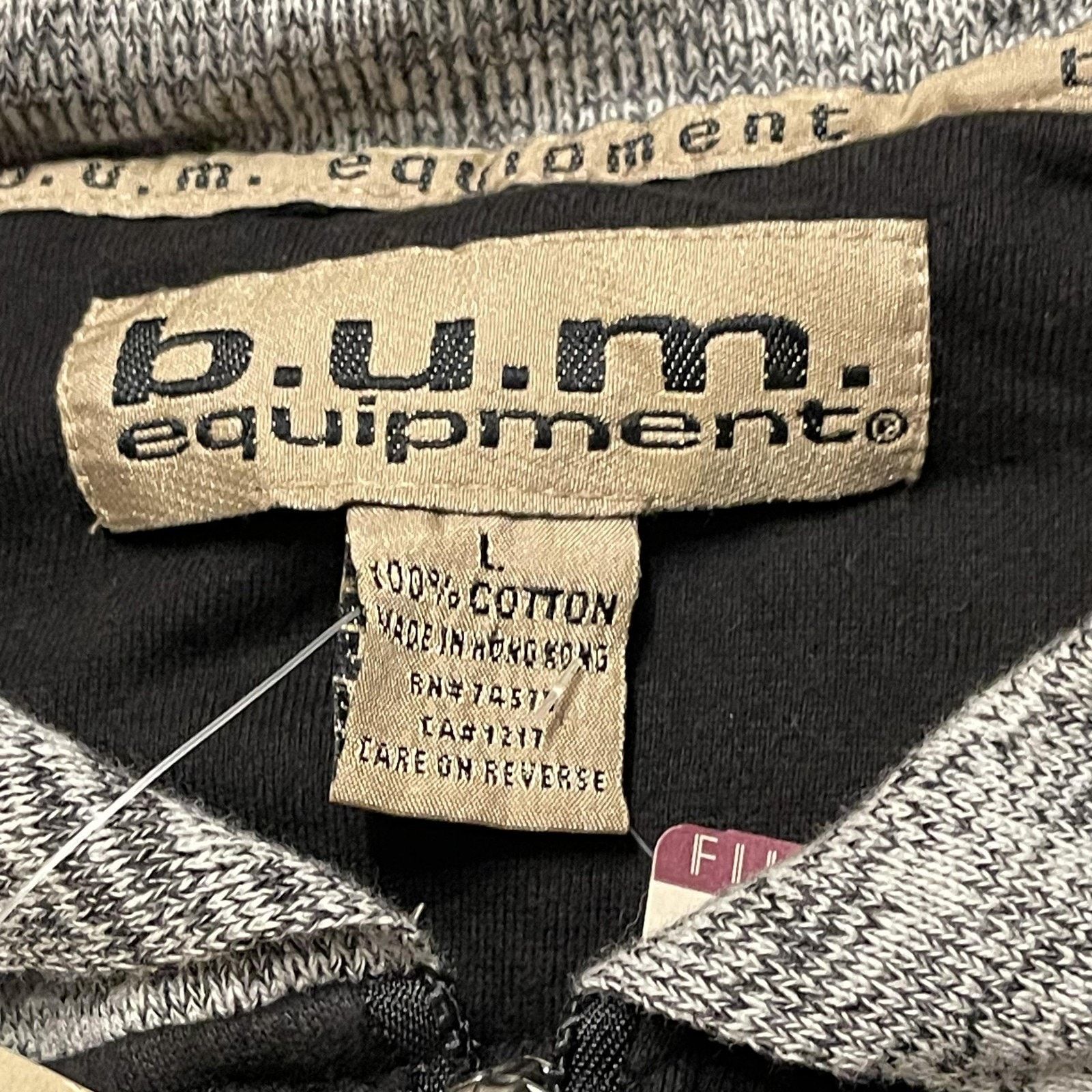 Vintage Vitg BUM Equipment Jacket L Full Zip 100% Cotton Casual 90s Size US L / EU 52-54 / 3 - 8 Thumbnail