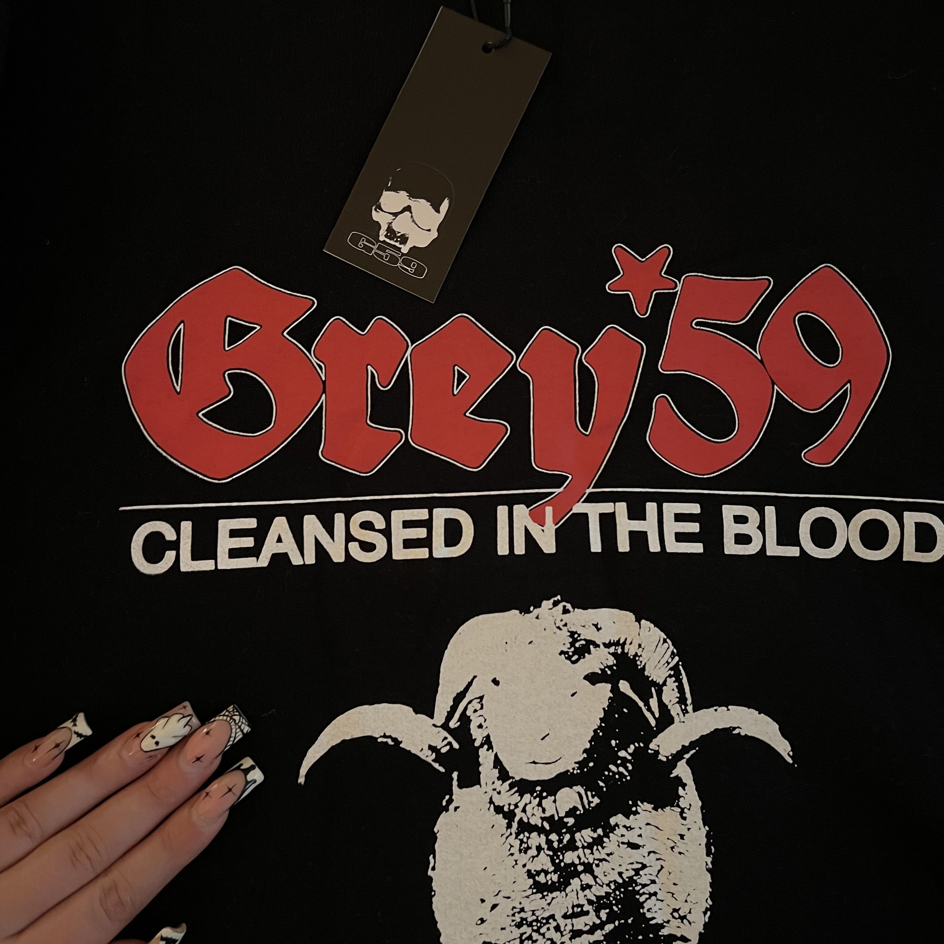 G59 Records G59 Cleansed in Blood CrewNeck Size US L / EU 52-54 / 3 - 2 Thumbnail