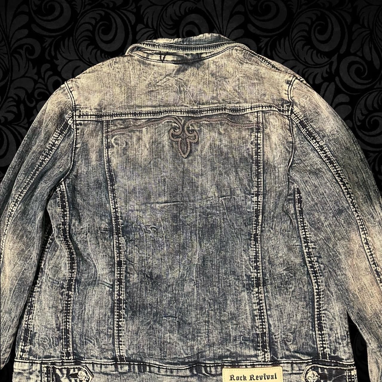 Affliction × Rock Revival × True Religion Rock Revival Jean Jacket Size US L / EU 52-54 / 3 - 1 Thumbnail