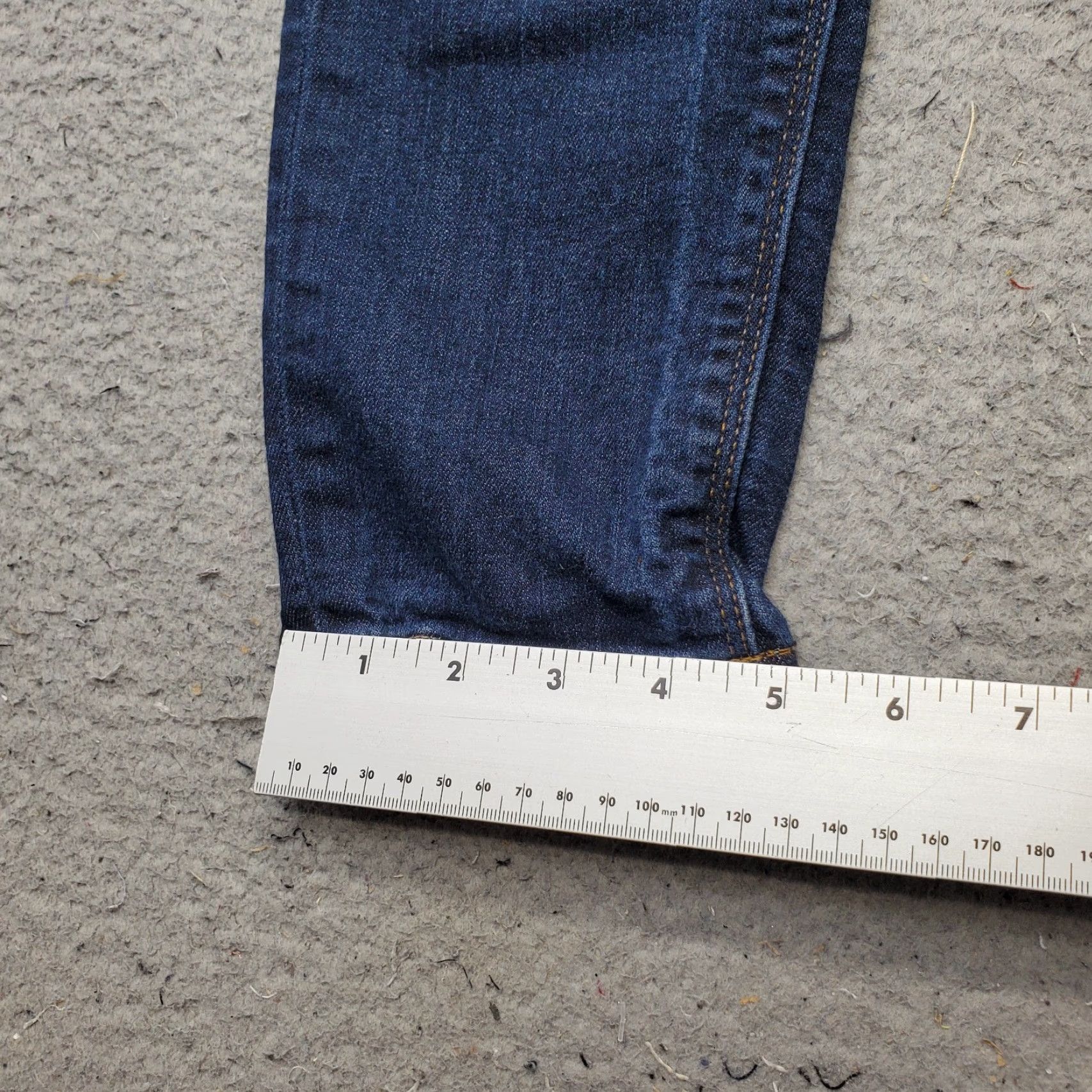 Hudson Hudson Womens Size 31 Blue Denim 5 Pocket Stretch Krista Super Skinny Jeans Size 24" / US 00 / IT 34 - 5 Thumbnail