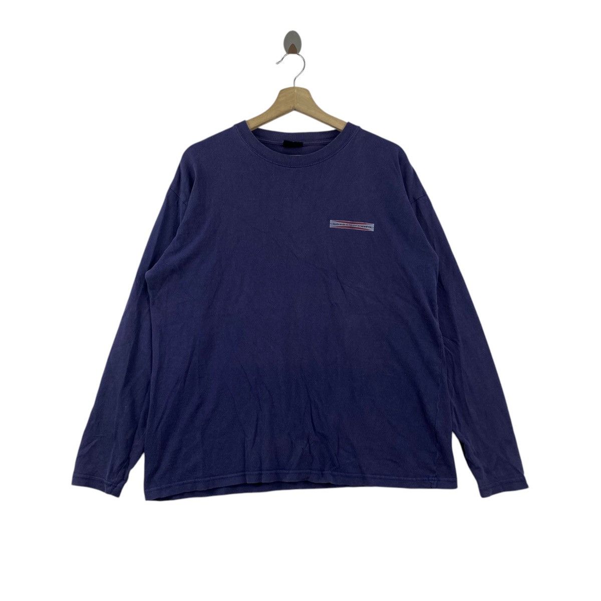Vintage Vintage 90s GORDON and SMITH Surf Logo Print Navy Short Size US L / EU 52-54 / 3 - 3 Thumbnail