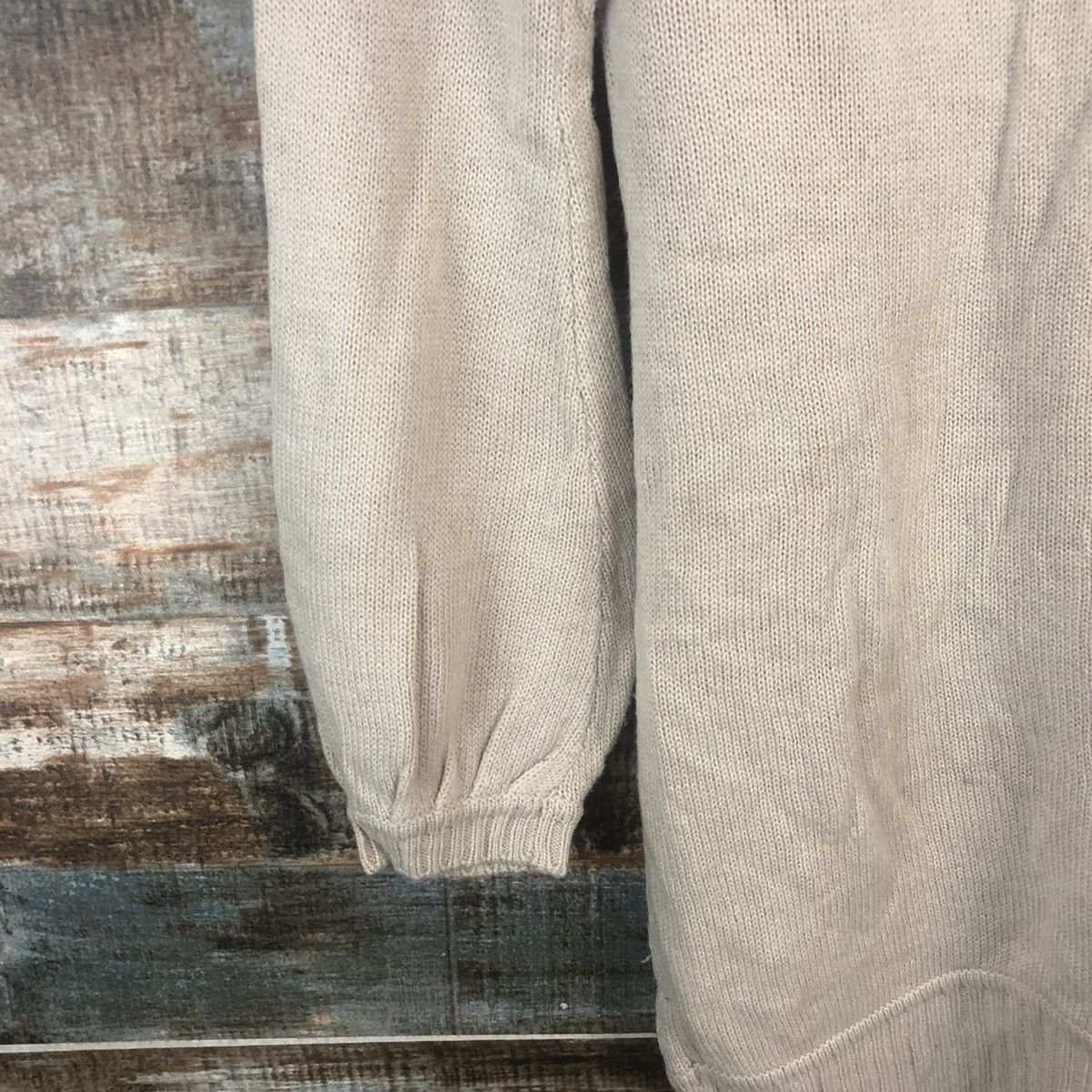 Homespun Knitwear × Japanese Brand DL Know Beans Brown Long Cardigan Kntwear #C539 Size XS / US 0-2 / IT 36-38 - 15 Thumbnail