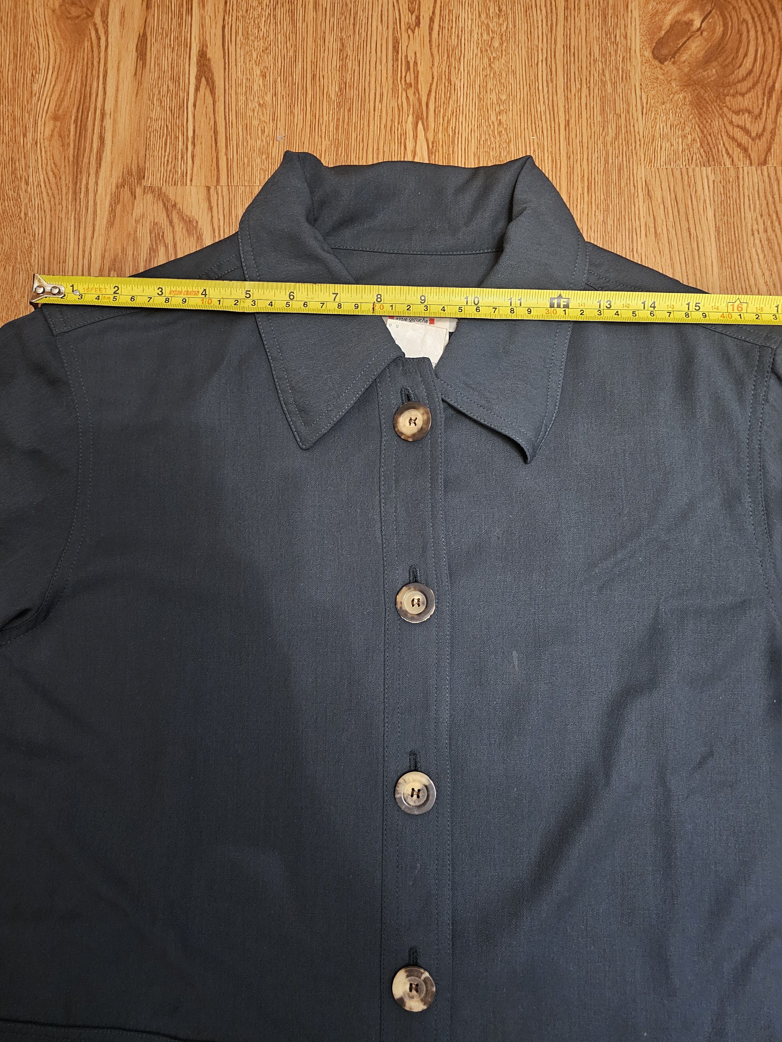 Yves Saint Laurent Vtg1996 YSL Paris Rive Gauche by Hedi Slimane Wool Jacket Size L / US 10 / IT 46 - 10 Thumbnail