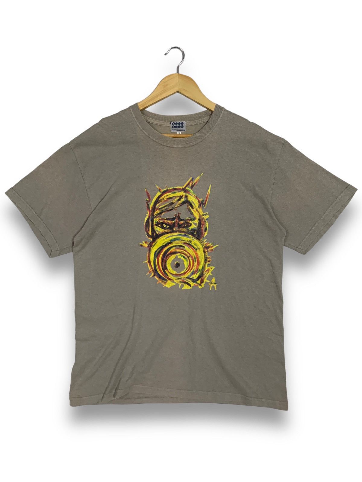 Takeo Kikuchi Vintage Y2K Takeo Kikuchi Faded Graphic Printed T-shirt Size US M / EU 48-50 / 2 - 1 Thumbnail