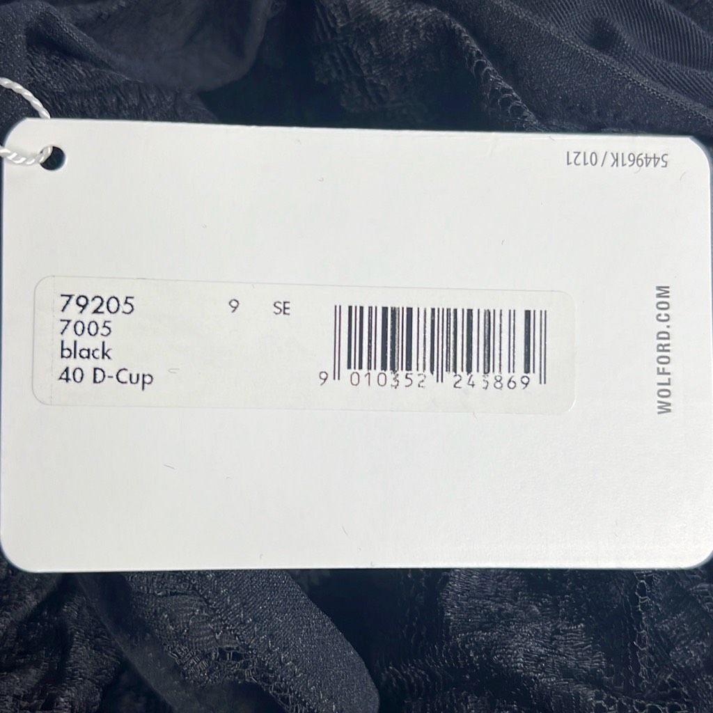 Wolford NWT Wolford Esmeralda String Body Black 10 D-cup Size L / US 10 / IT 46 - 15 Thumbnail