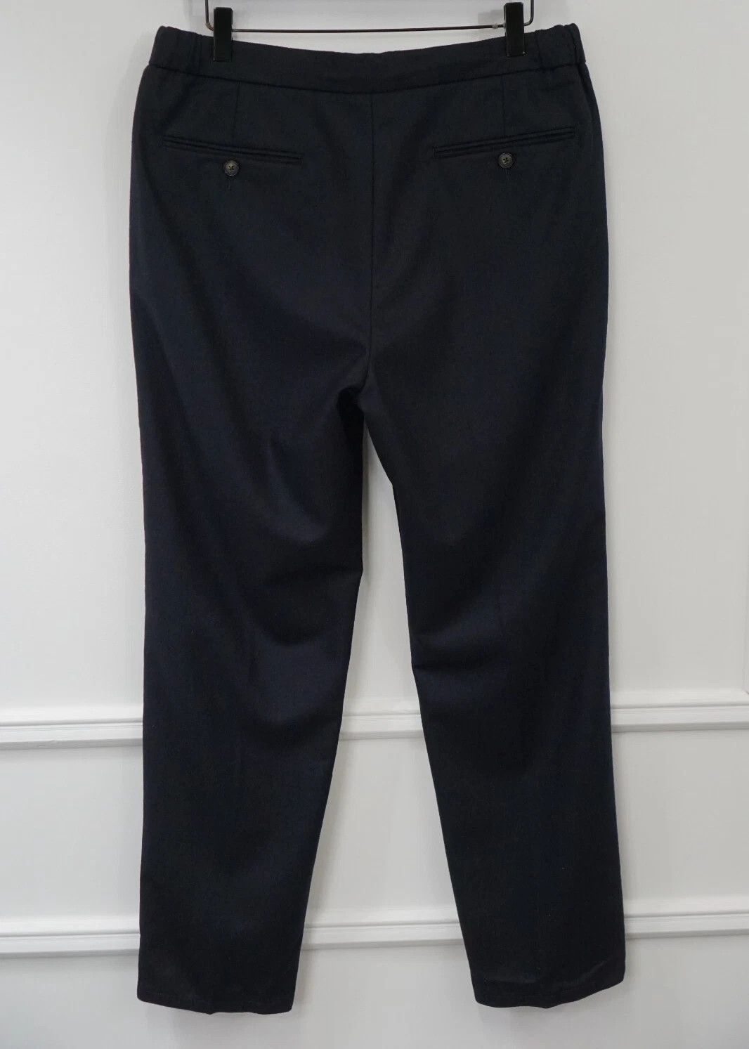 Suitsupply Men Suitsupply Trousers Blue Ames Pleat ES Blue Flannel US36 Size 36R - 2 Thumbnail