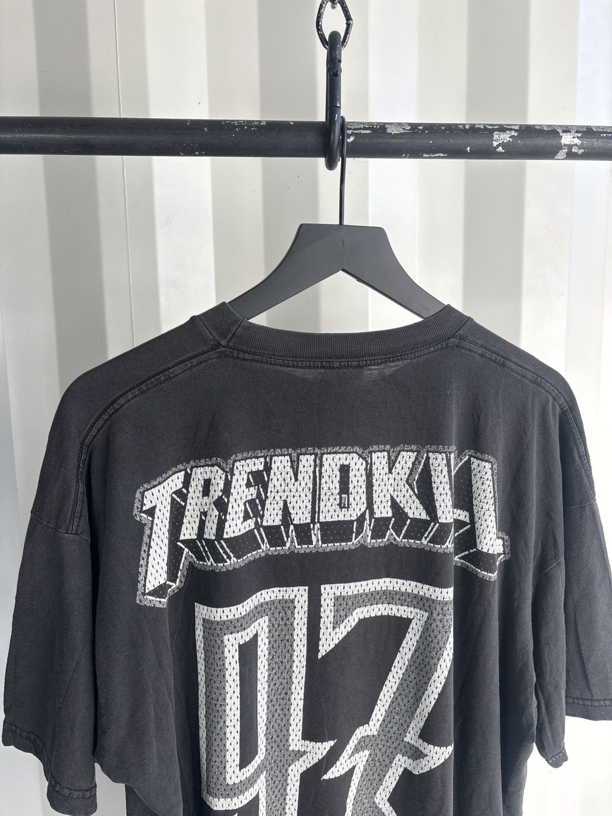 Band Tees Vintage Pantera Trendkill 97 Shirt Faded Distressed GRUNGE Size US XL / EU 56 / 4 - 4 Thumbnail