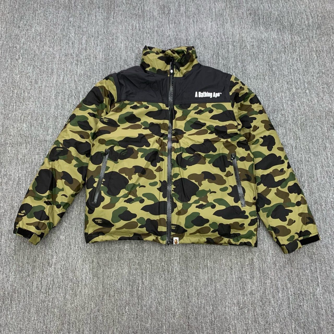 Bape BAPE Green Camo Down Jacket Size XL Size US XL / EU 56 / 4 - 1 Thumbnail