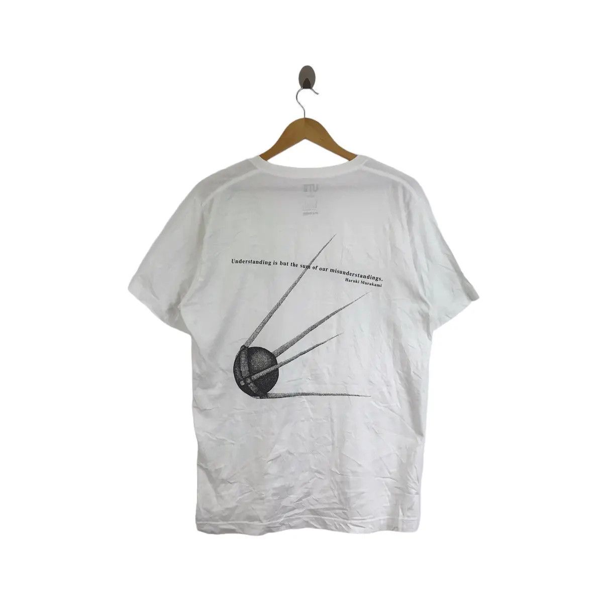 Vintage UNIQLO x HARUKI MURAKAMI Sputnik Sweetheart Novel Tee Shirt Size XL / US 12-14 / IT 48-50 - 3 Thumbnail