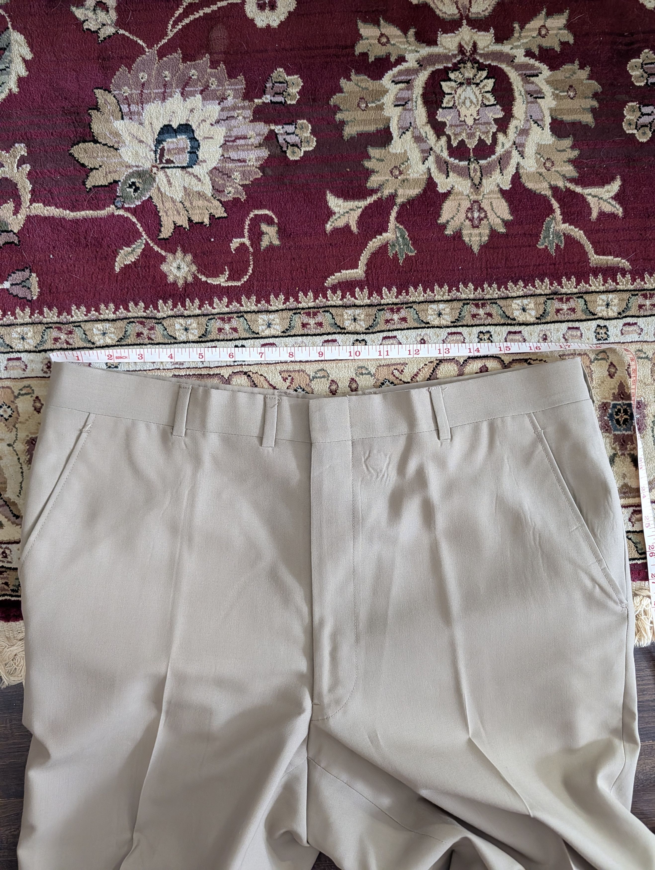 Kilgour KF&S Bespoke Khaki 2pc Suit MiUSA - Jacket & Trousers Size 40L - 17 Thumbnail