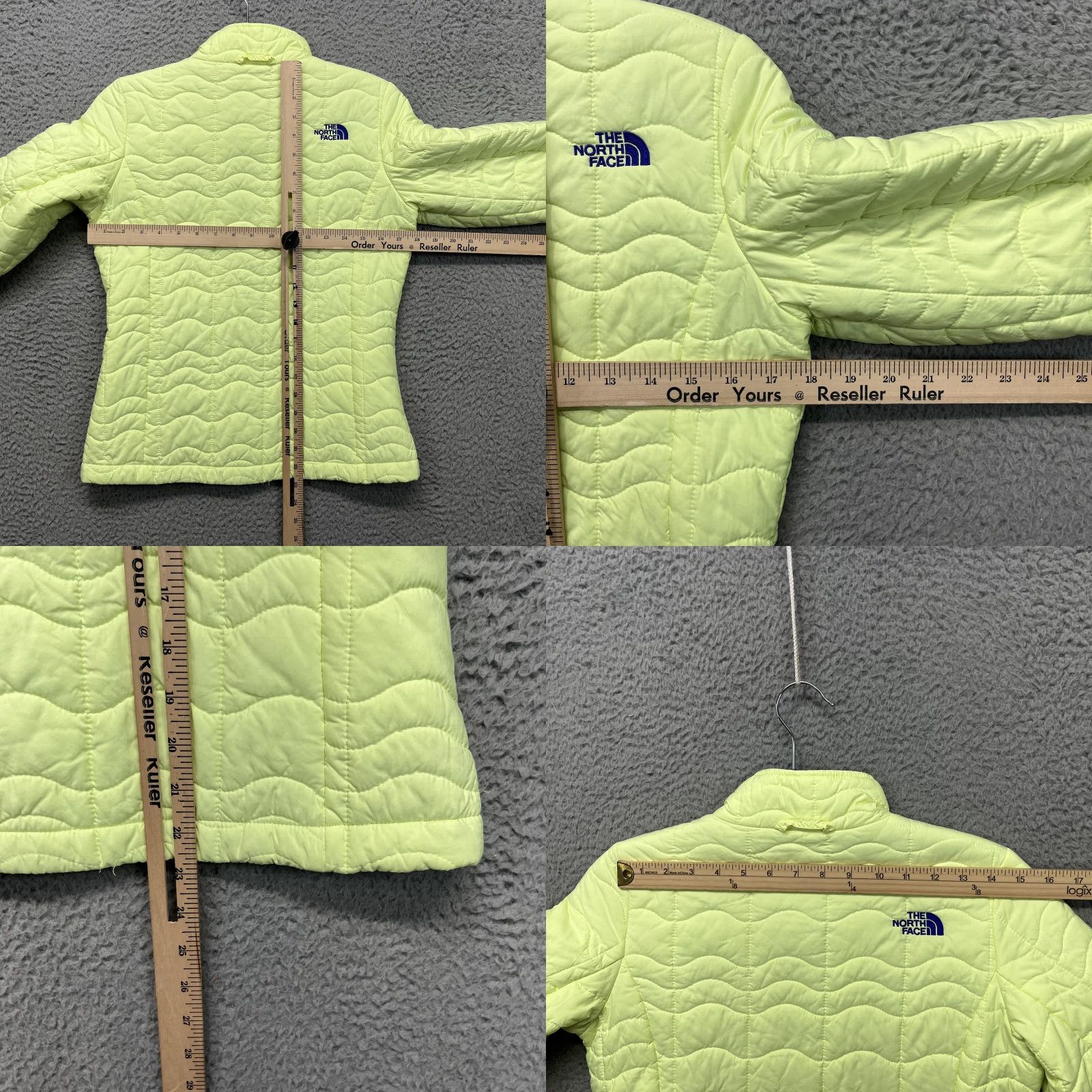 The North Face The North Face Jacket Womens Small Yellow Insulated Full Zip Outdoor C463 Size S / US 4 / IT 40 - 8 Thumbnail