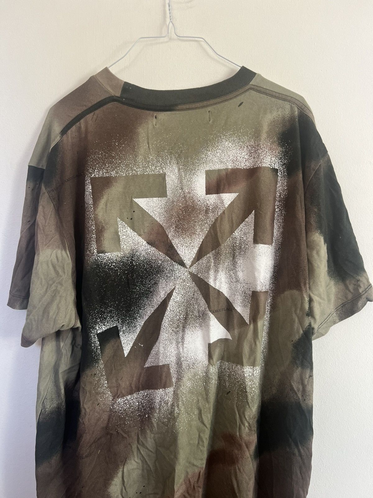 Off-White Off white camouflage TEE Size US XL / EU 56 / 4 - 9 Thumbnail