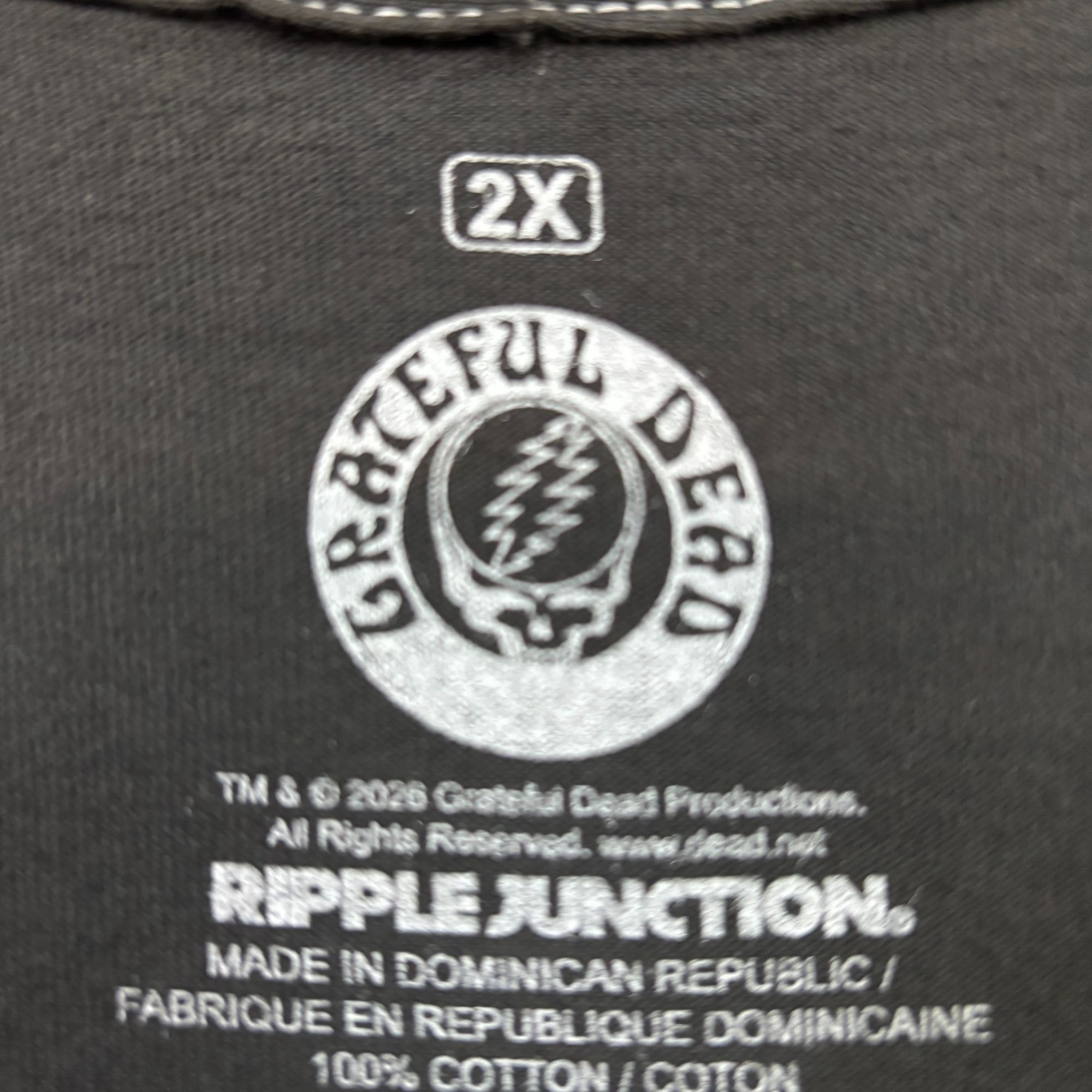 Grateful Dead Grateful Dead 1977 Spring Tour Uncle Sam and Roses Tee 2X Size US XXL / EU 58 / 5 - 4 Thumbnail