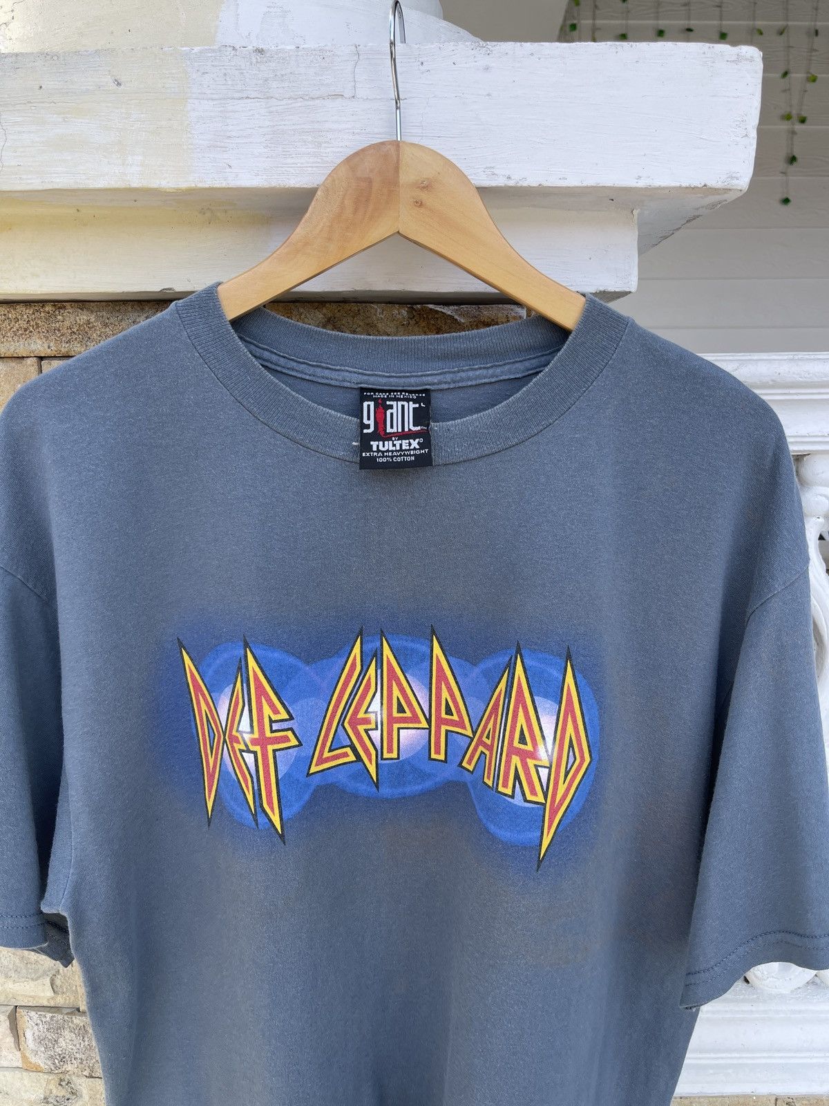 Band Tees Last Drop🔥Rare🔥Vintage 90s DEF LEPPARD Euphoria Giant Tee Size US L / EU 52-54 / 3 - 3 Thumbnail