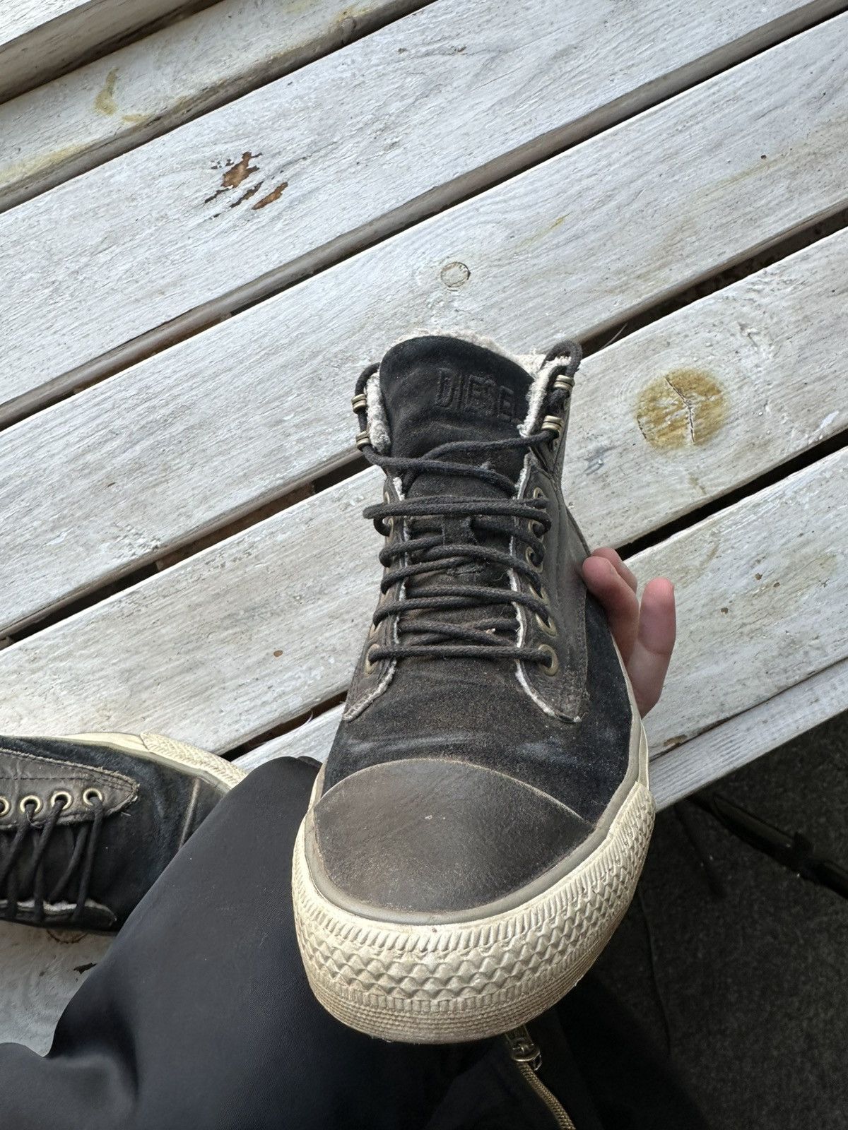 Diesel × If Six Was Nine 🚨DIESEL AVANT GARDE SHOES LEATHER SNEAKERS IFSIXWASNINE Size US 6 / EU 39 - 9 Thumbnail