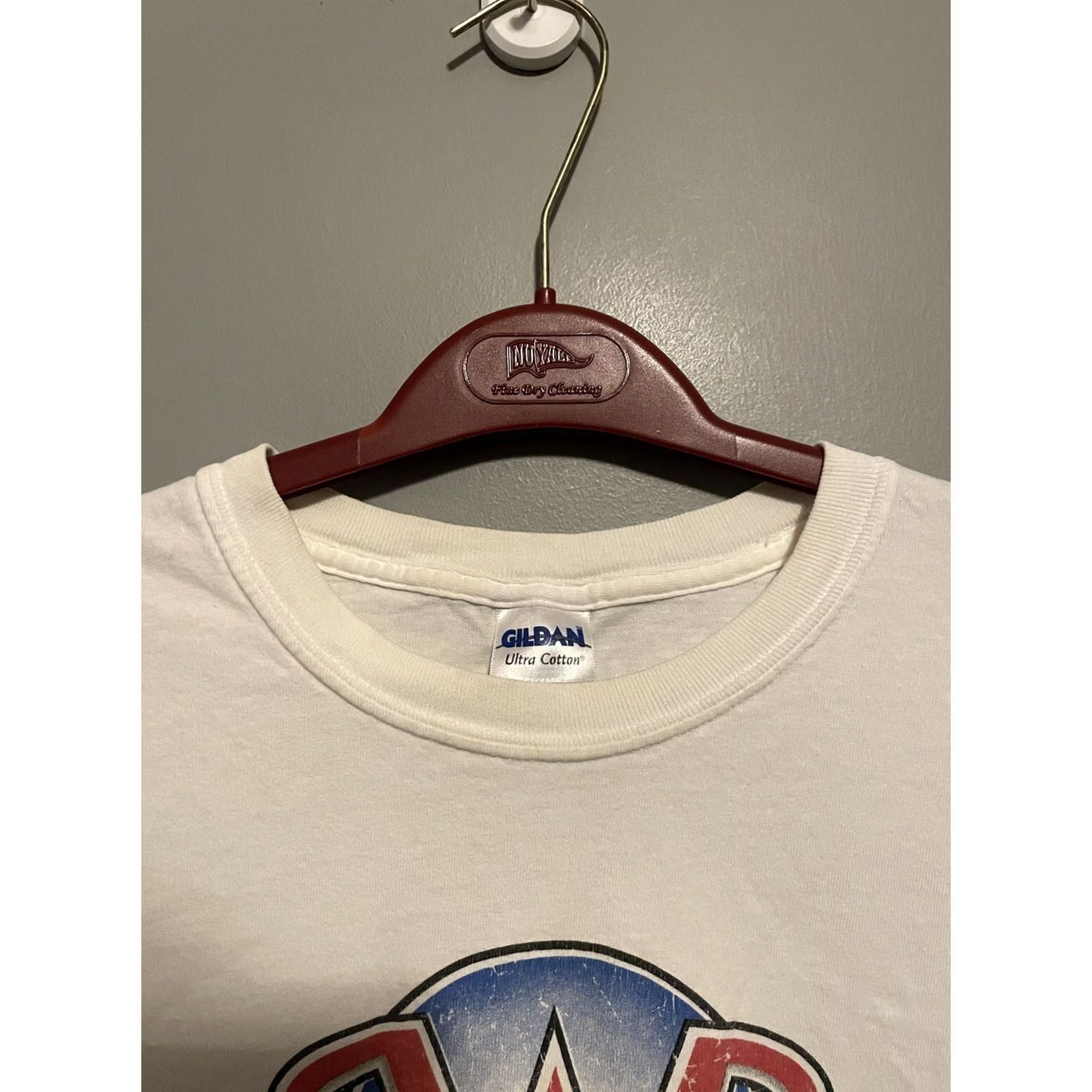 Vintage VINTAGE World Gym Globe White Tee Shirt Mens XL Short Sleeve Crew Neck Graphic Print Logo 2000s Size US XL / EU 56 / 4 - 3 Thumbnail