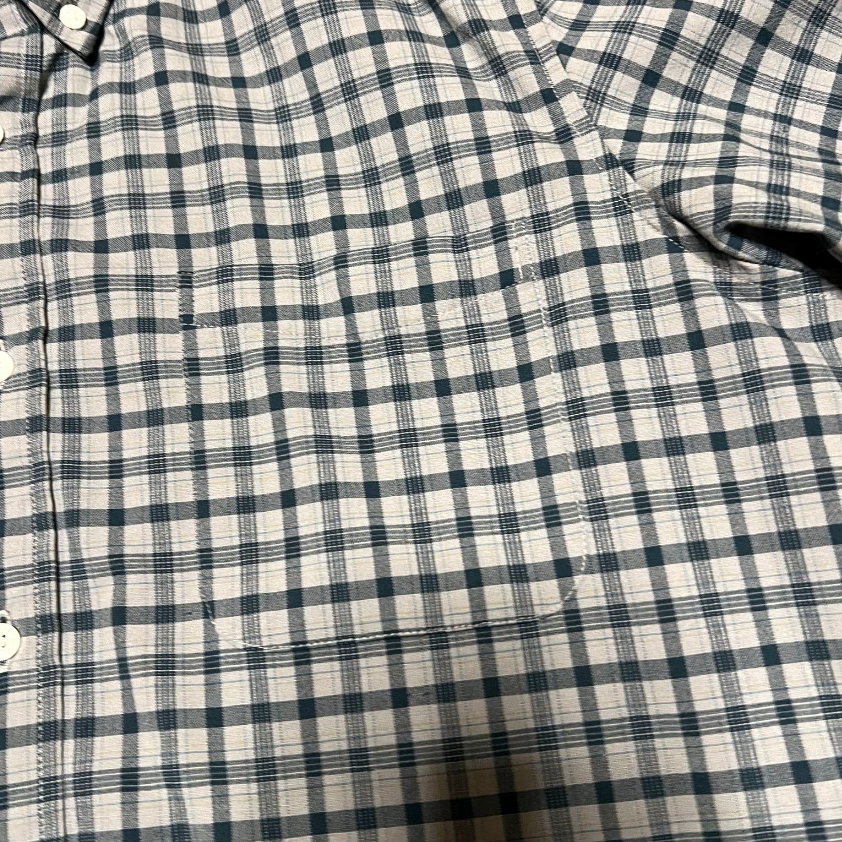 Pendleton Pendleton Shirt Mens Large Evergreen Green Plaid Button Down Fitted Virgin Wool Size US L / EU 52-54 / 3 - 2 Thumbnail